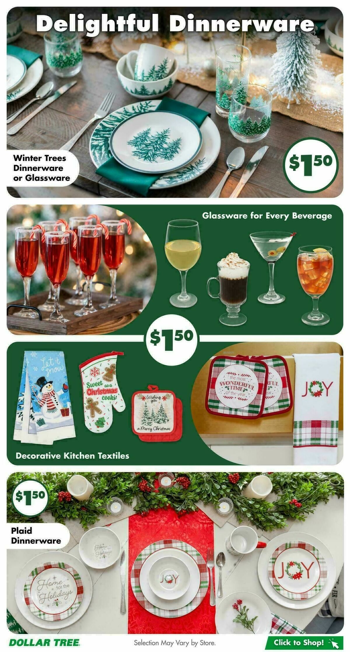 Dollar Tree Weekly Ad from November 1
