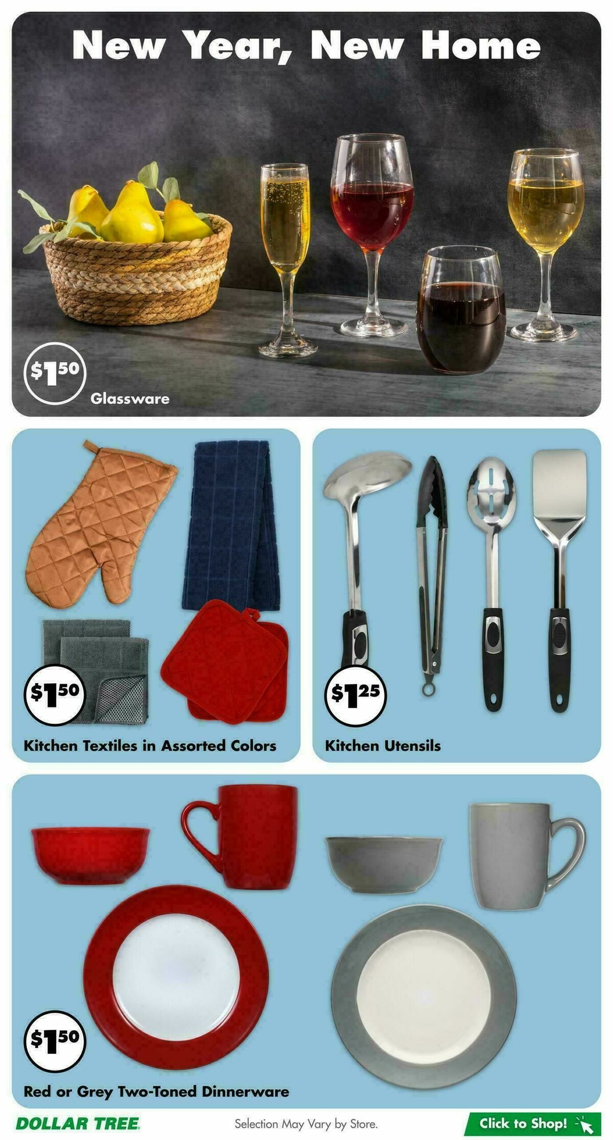 Dollar Tree Weekly Ad from January 18