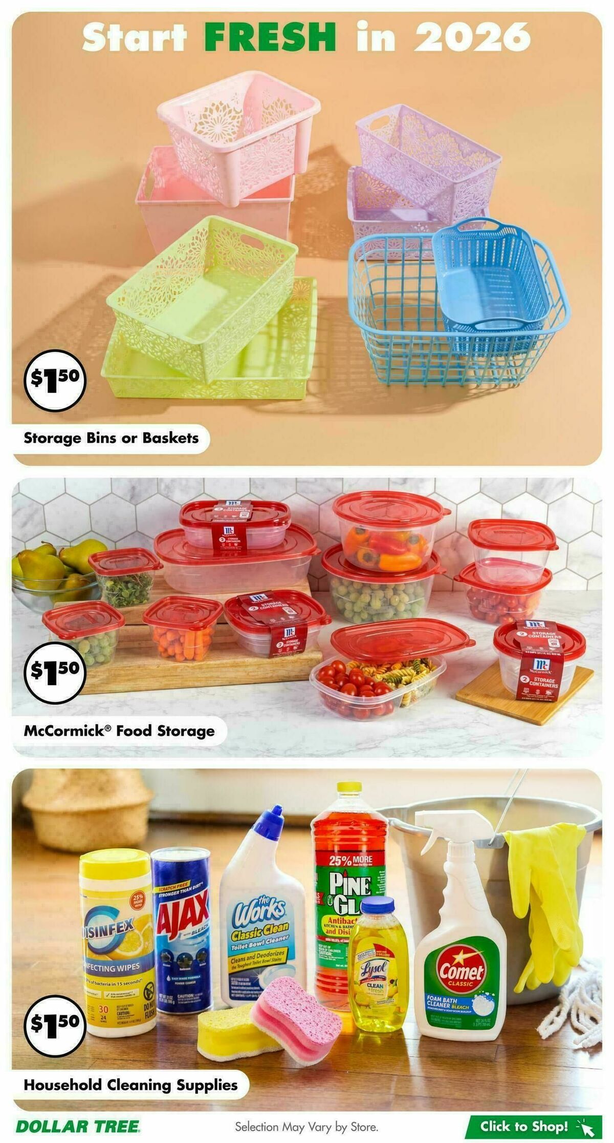 Dollar Tree Weekly Ad from February 1