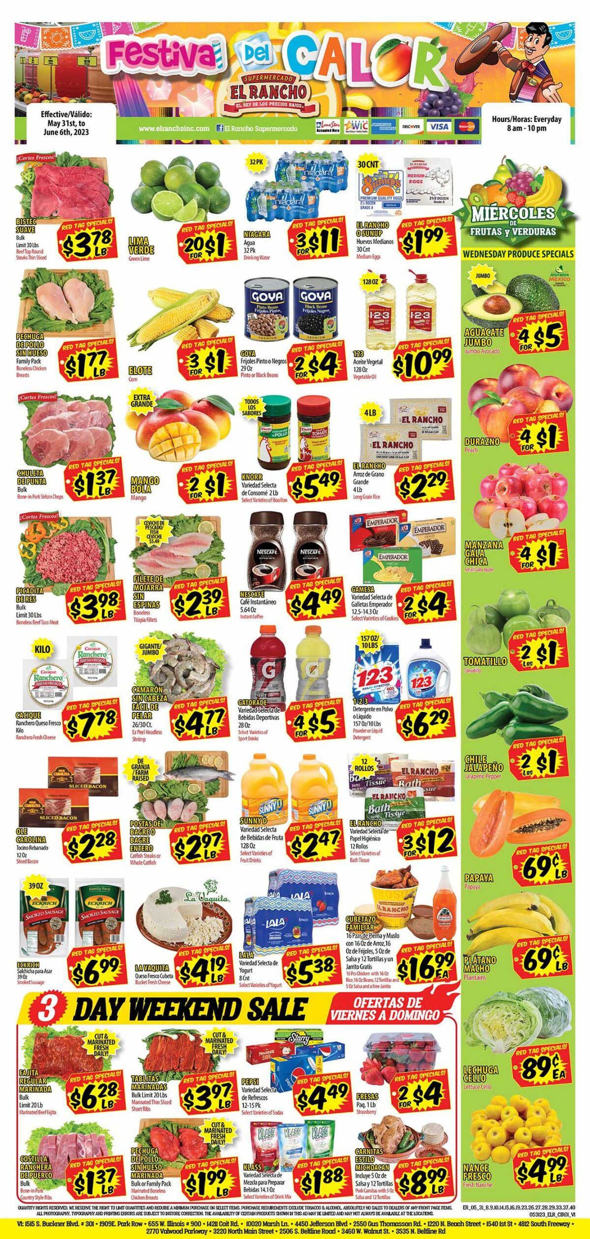 El Rancho Weekly Ad from May 31