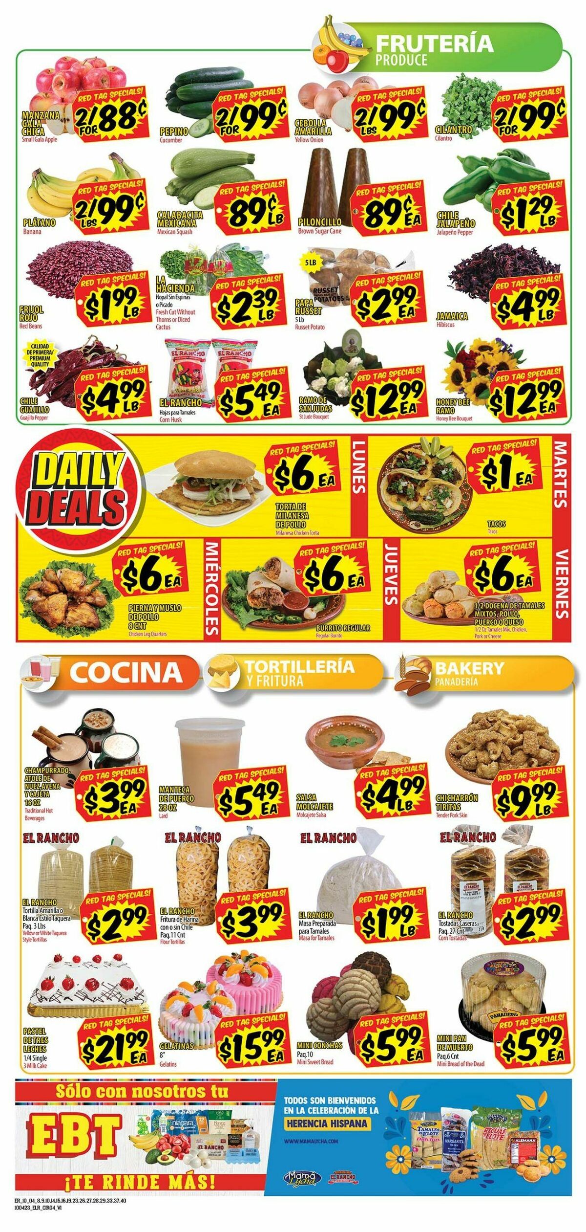 El Rancho Weekly Ad from October 4