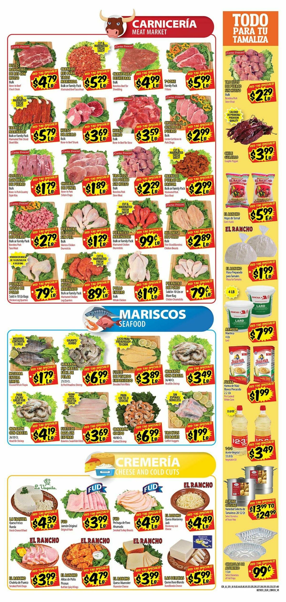 El Rancho Weekly Ad from November 29