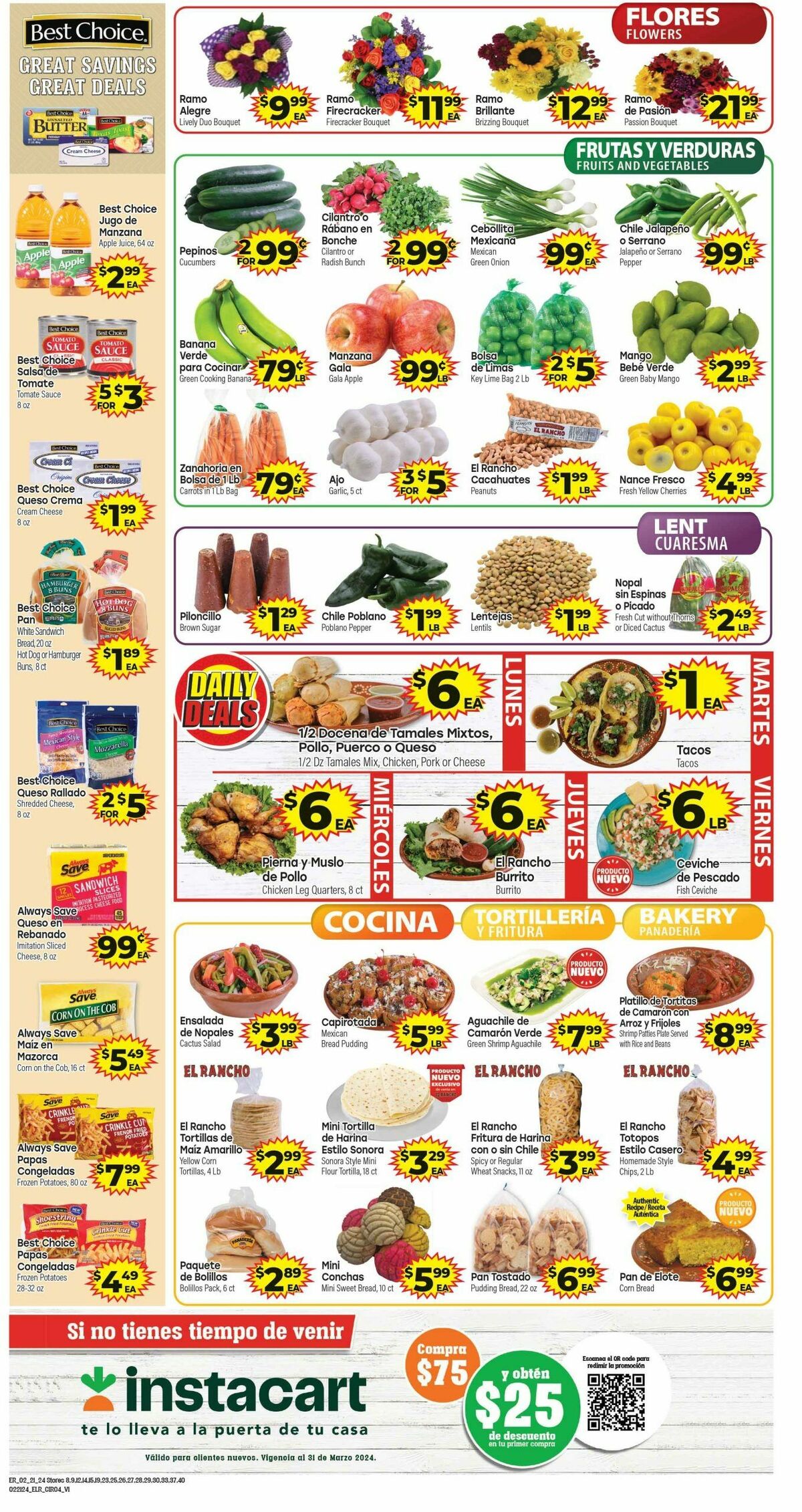El Rancho Weekly Ad from February 21