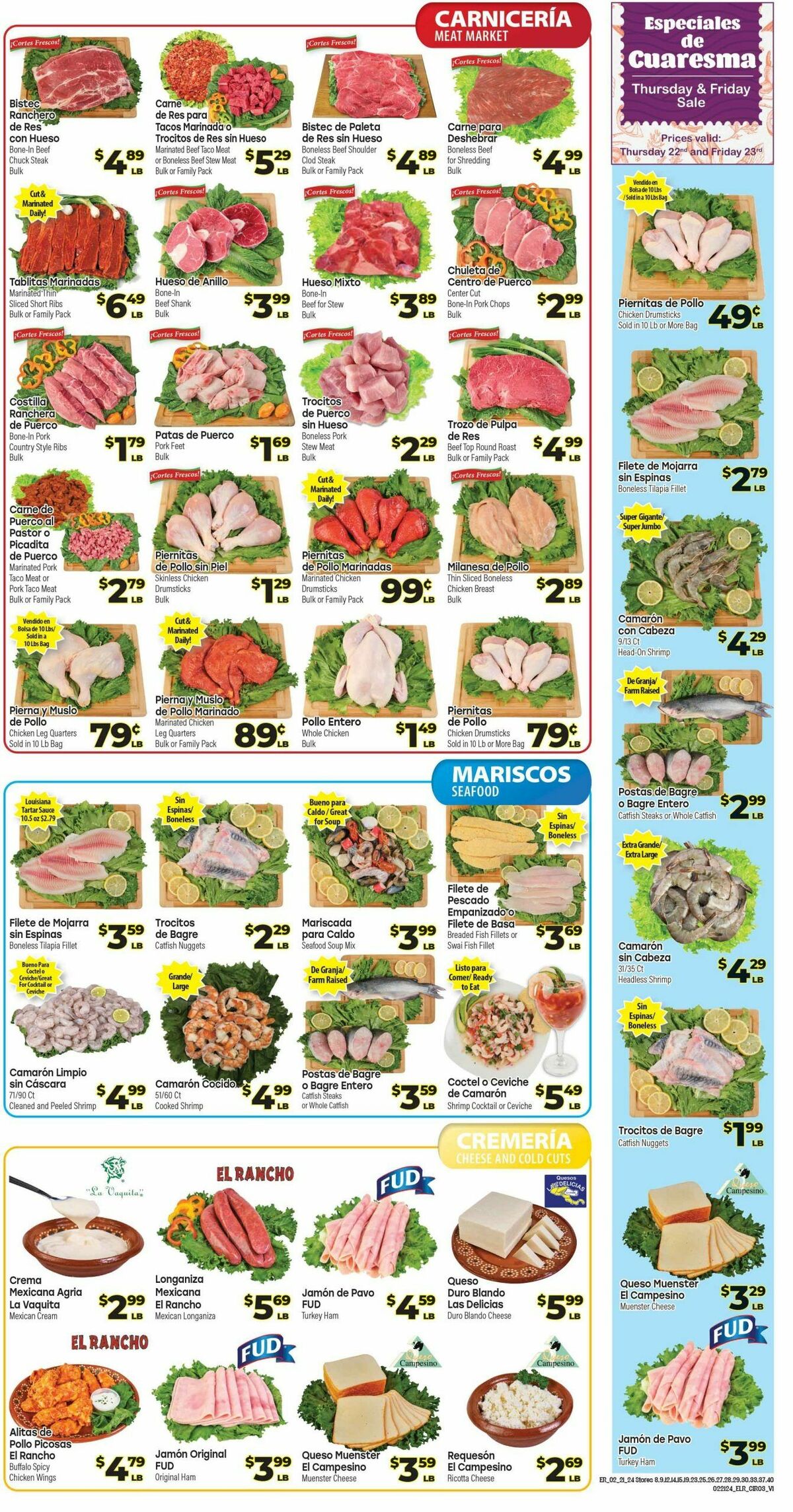 El Rancho Weekly Ad from February 28