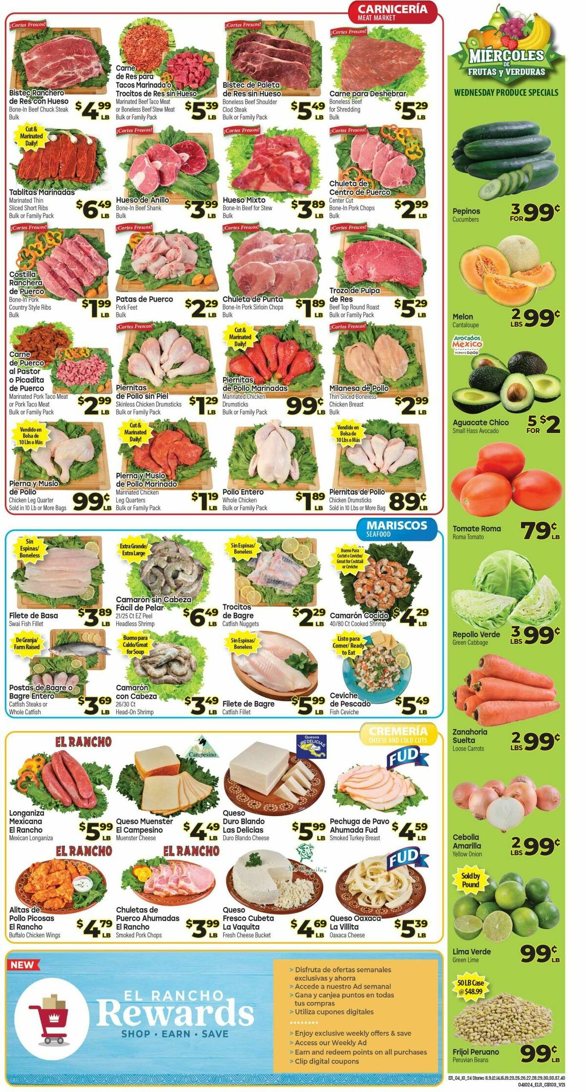 El Rancho Weekly Ad from April 10