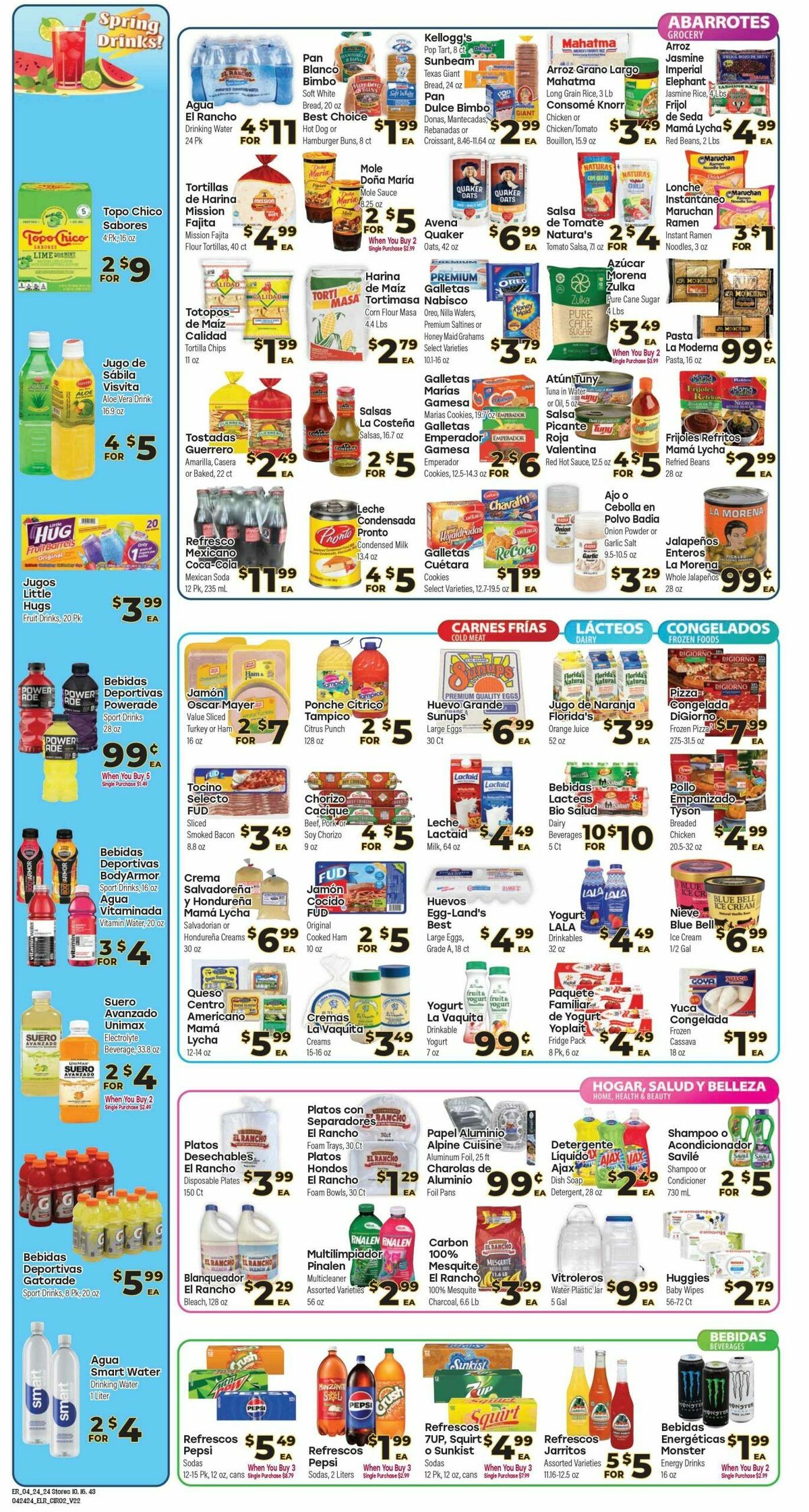 El Rancho Weekly Ad from April 24