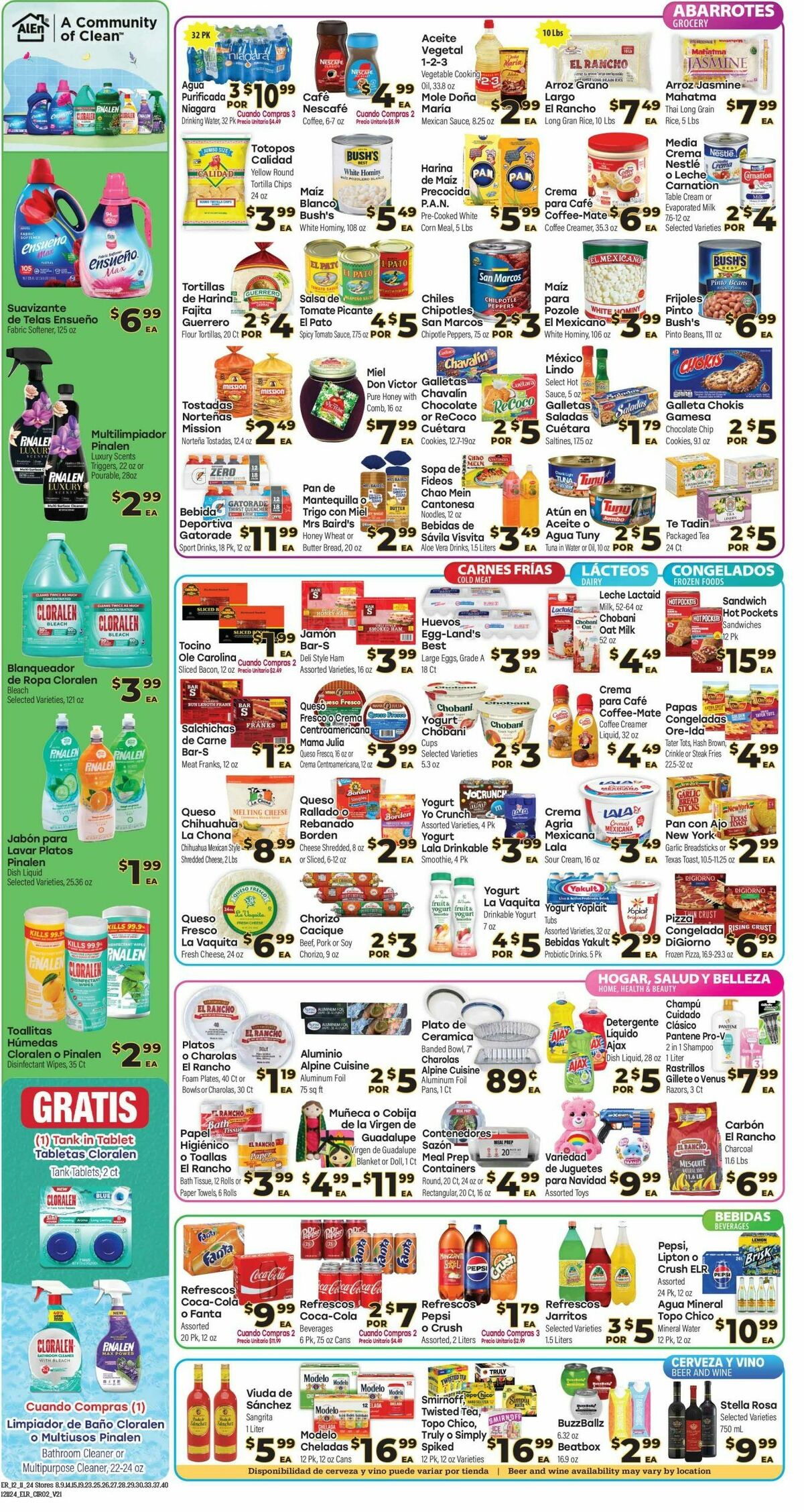 El Rancho Weekly Ad from December 11