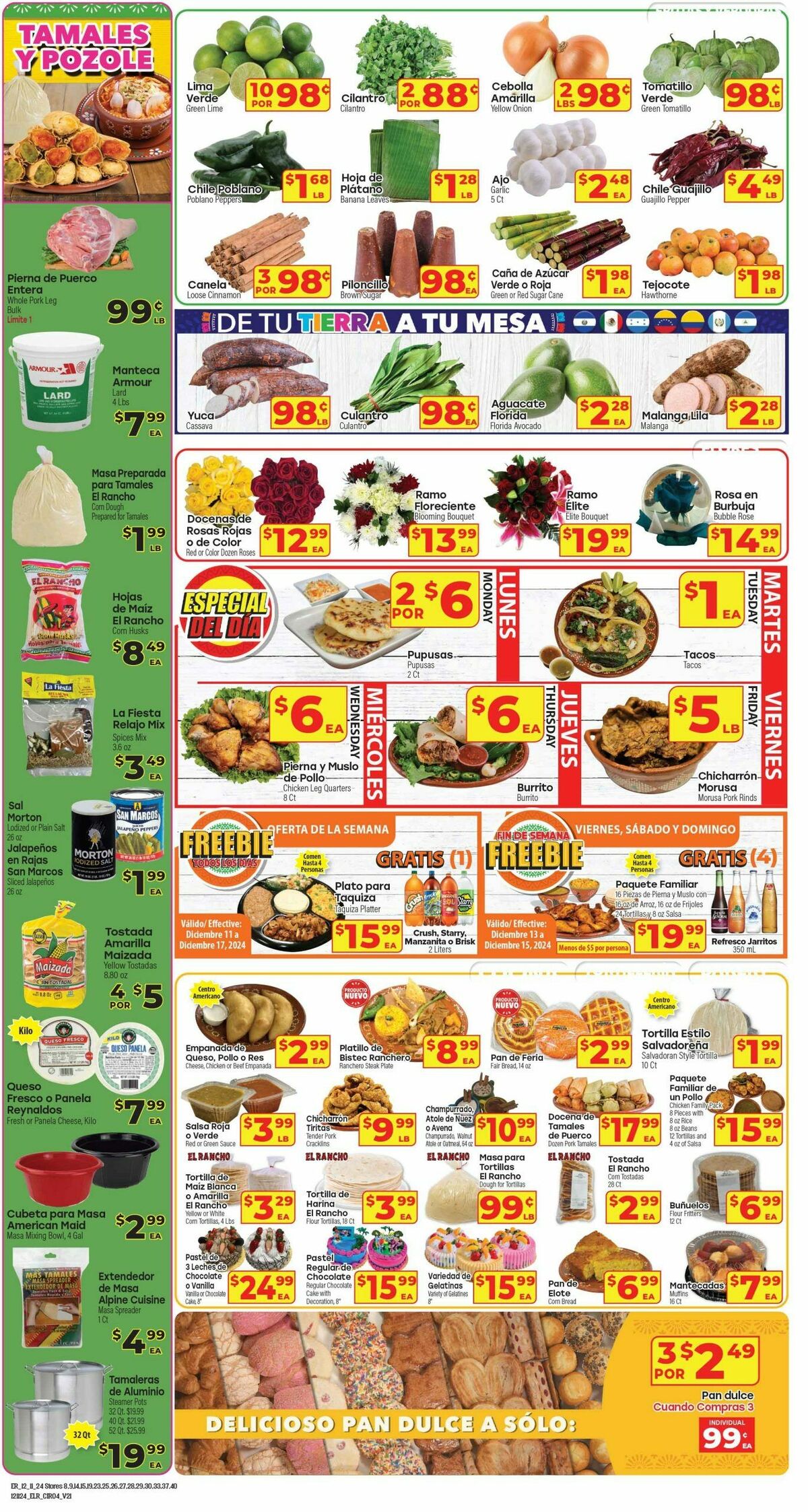 El Rancho Weekly Ad from December 11