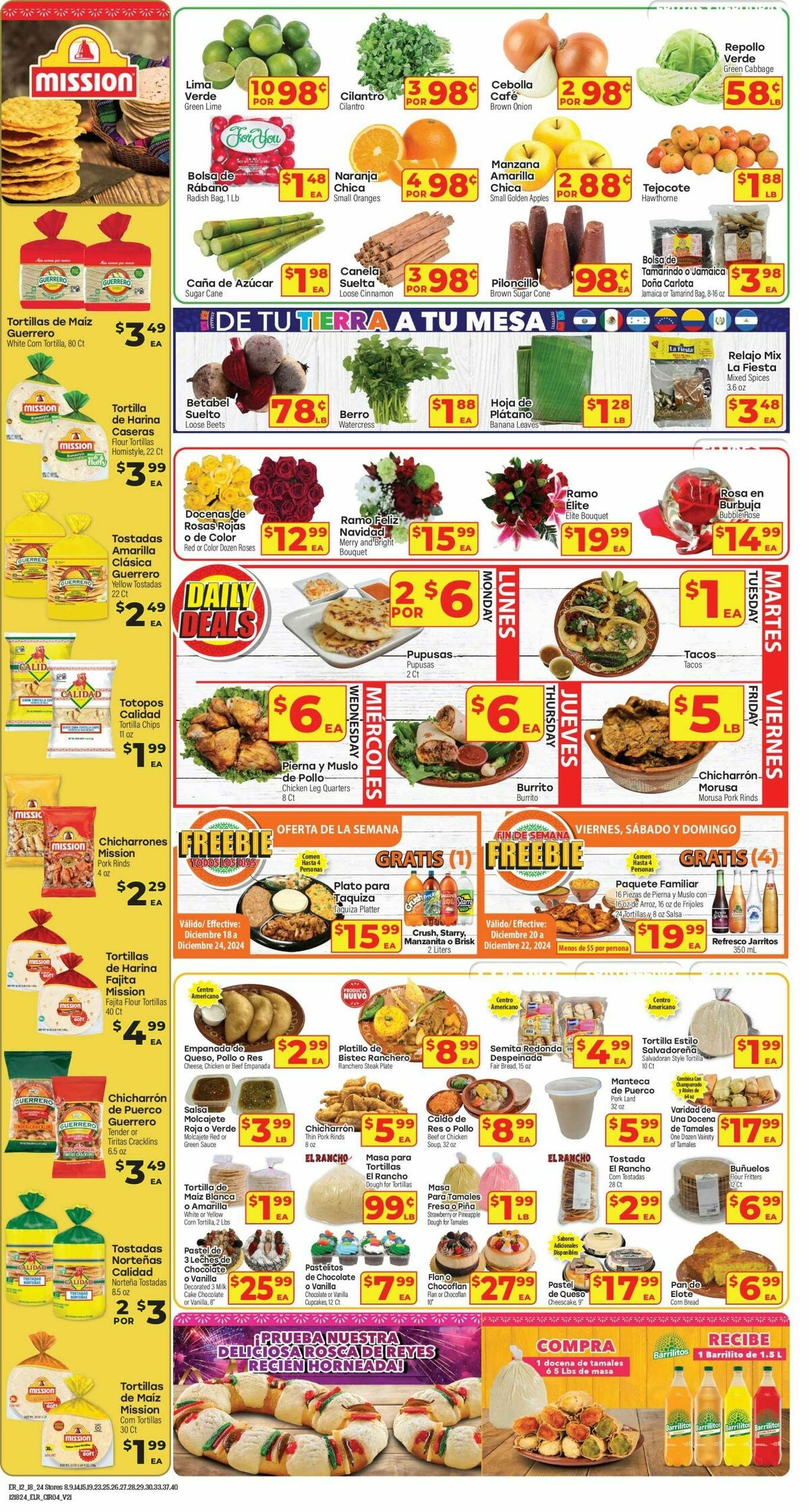 El Rancho Weekly Ad from December 18