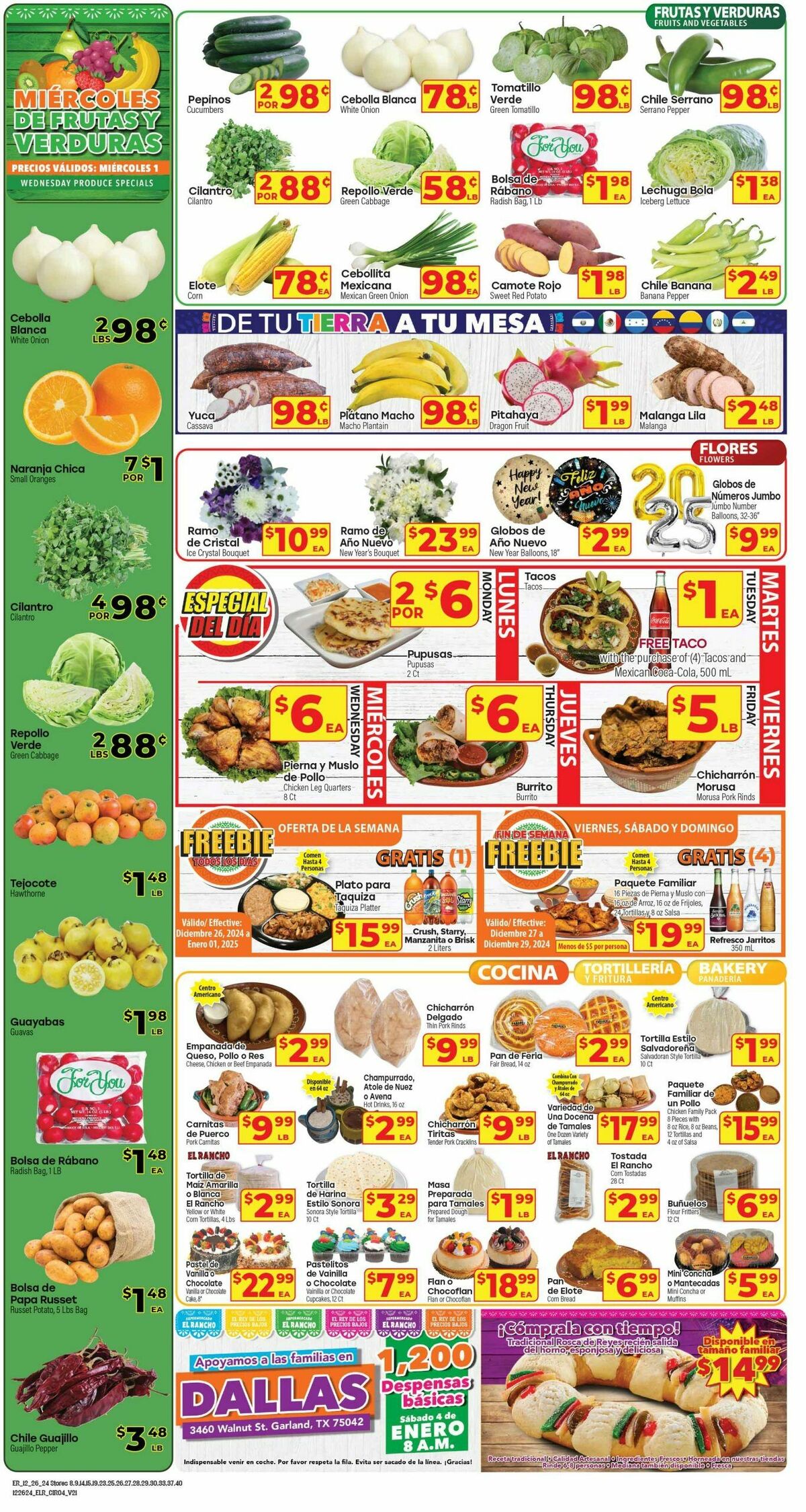 El Rancho Weekly Ad from December 26