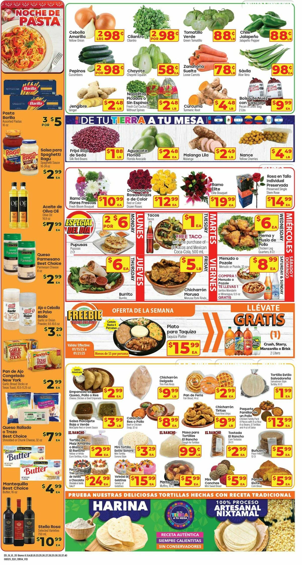 El Rancho Weekly Ad from January 15