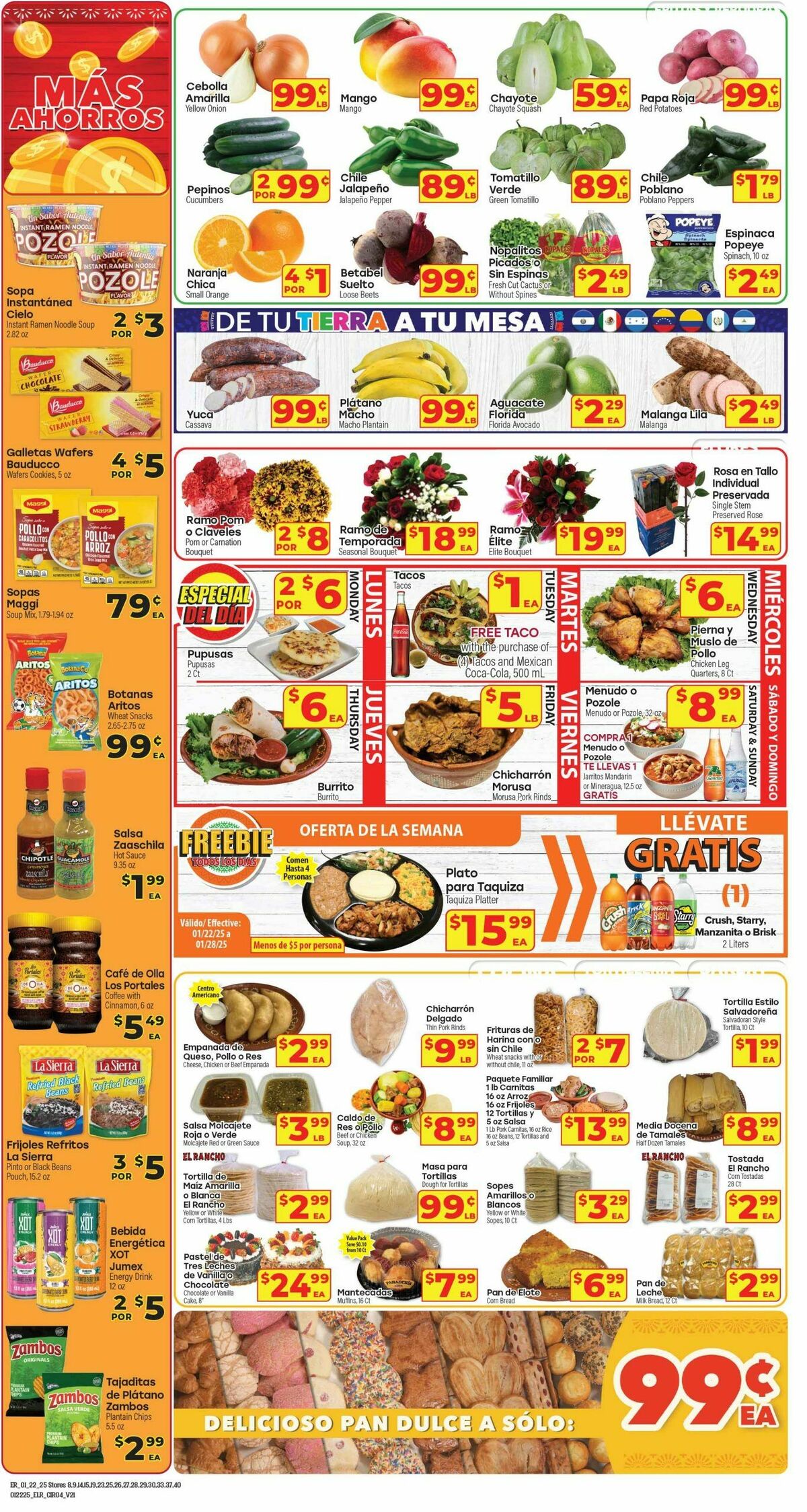 El Rancho Weekly Ad from January 22