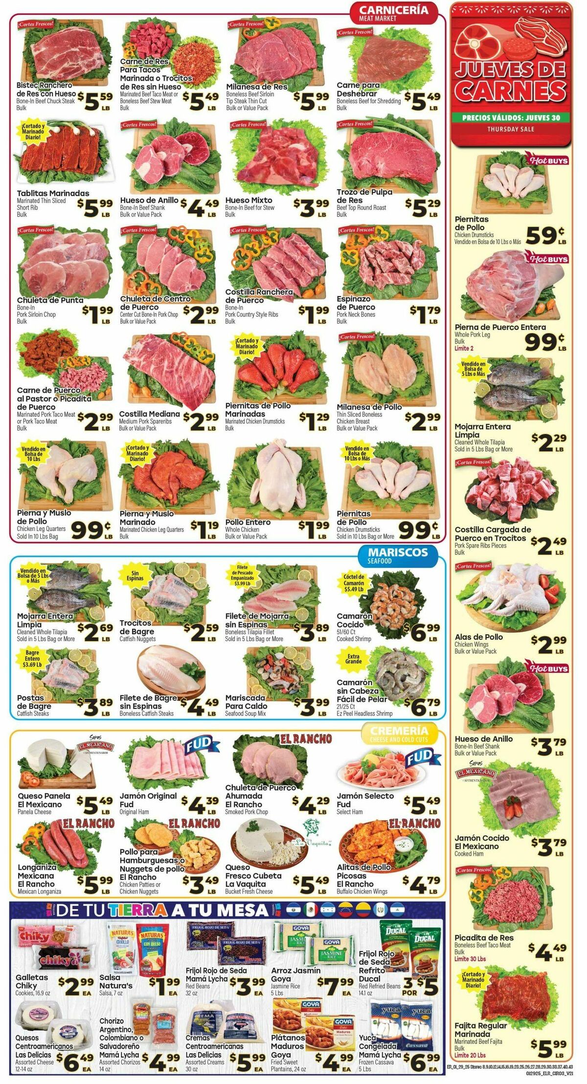 El Rancho Weekly Ad from January 29