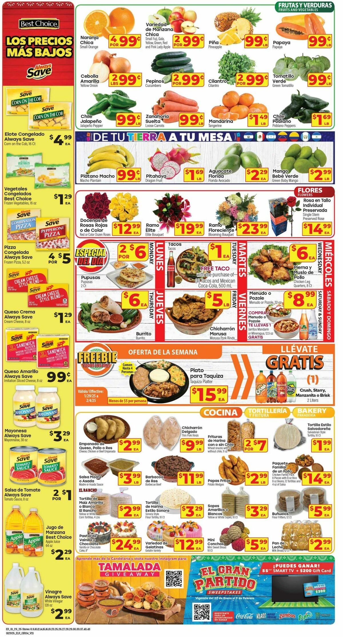 El Rancho Weekly Ad from January 29