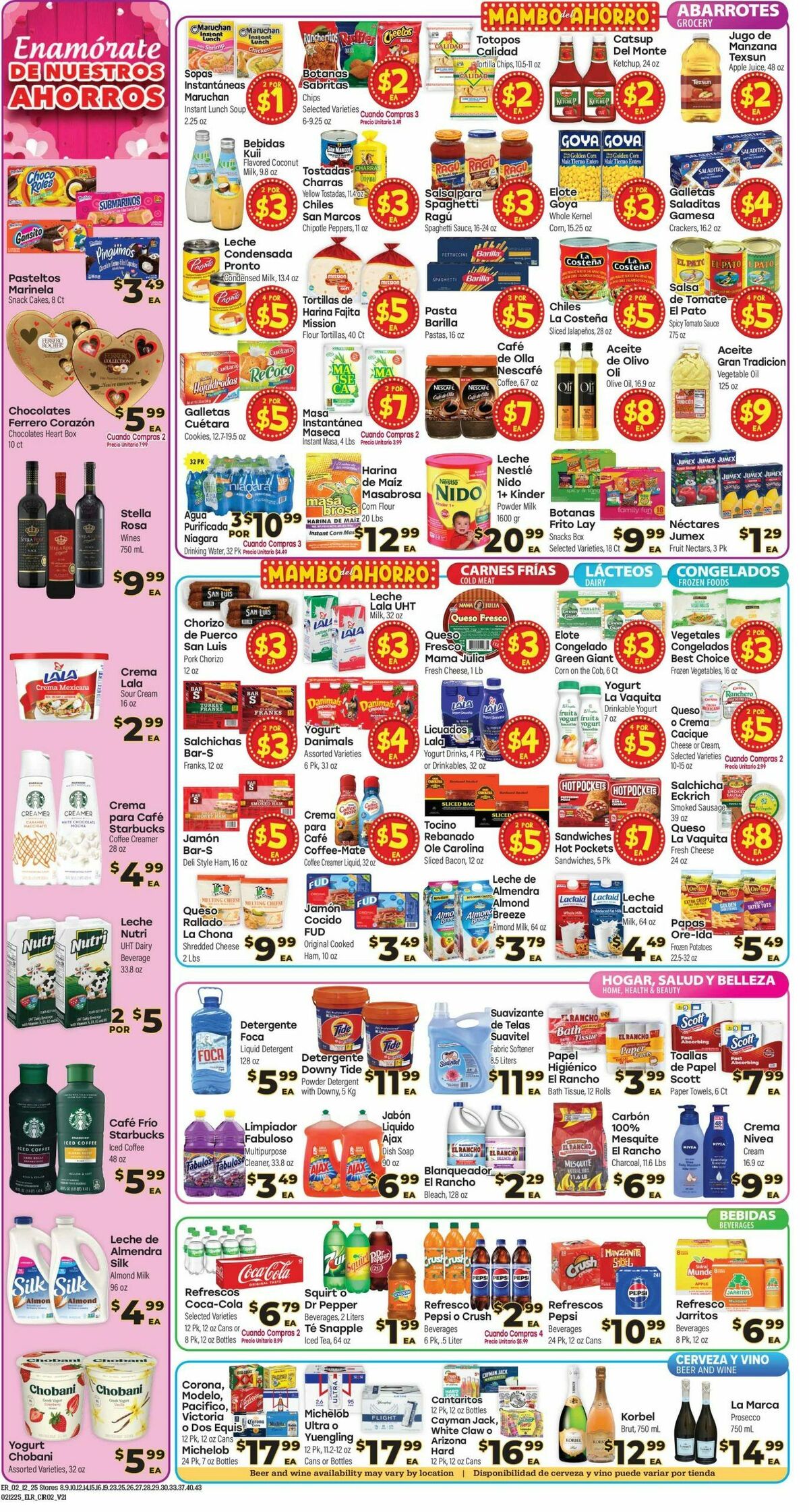 El Rancho Weekly Ad from February 12