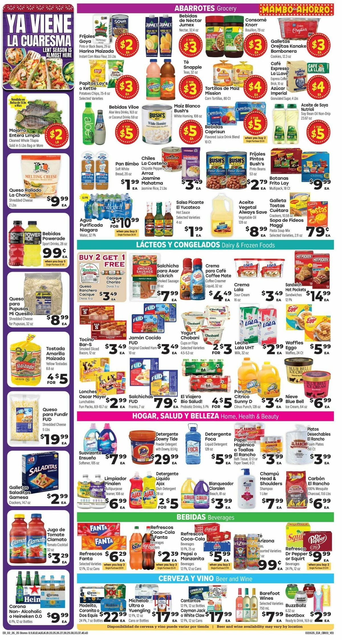 El Rancho Weekly Ad from February 26