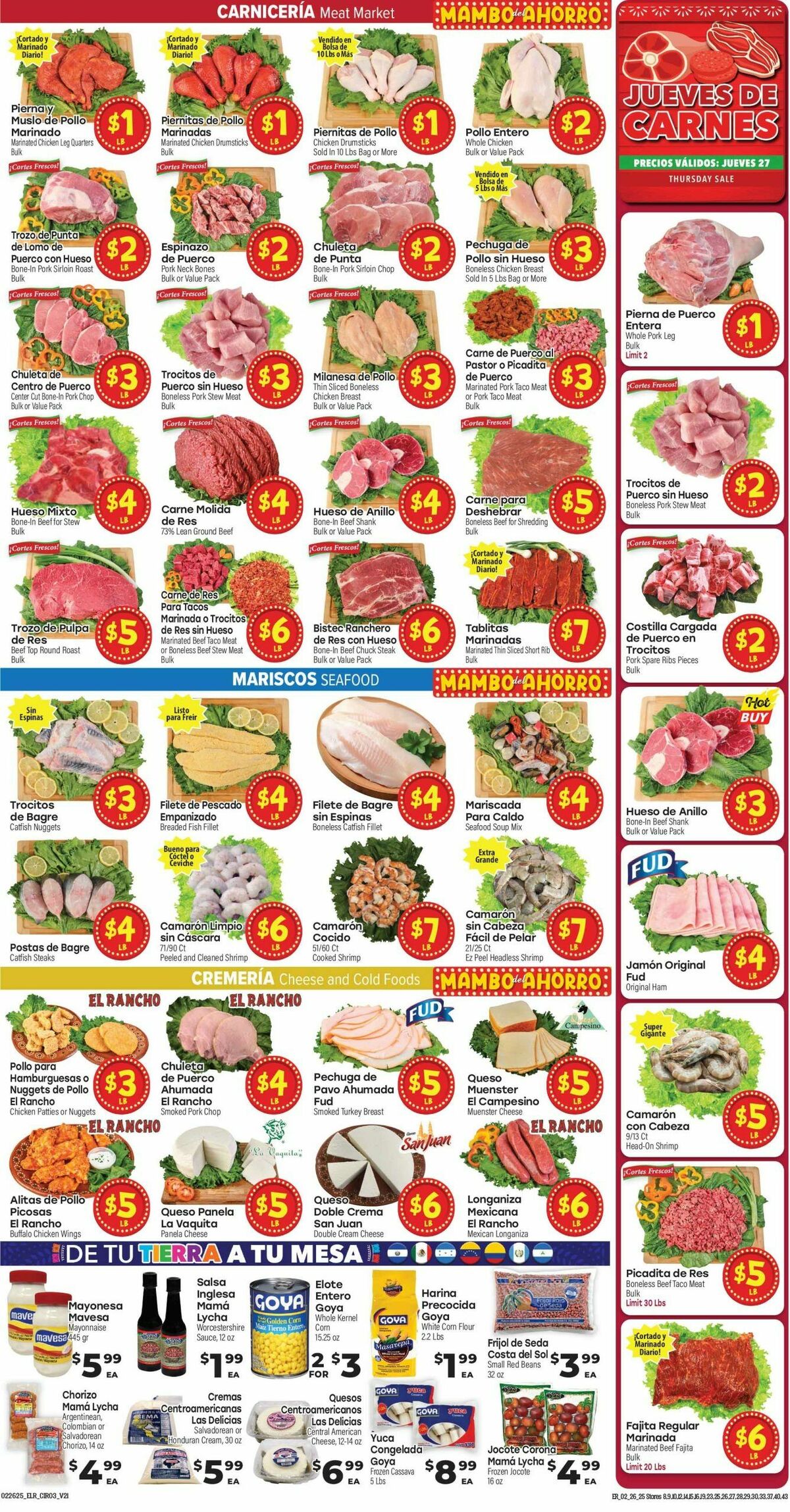 El Rancho Weekly Ad from February 26