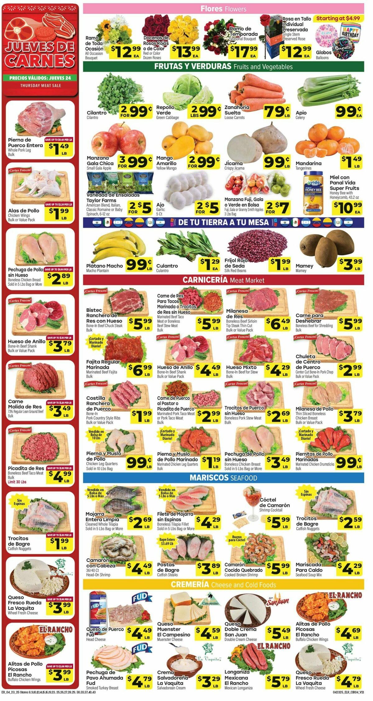 El Rancho Weekly Ad from April 23