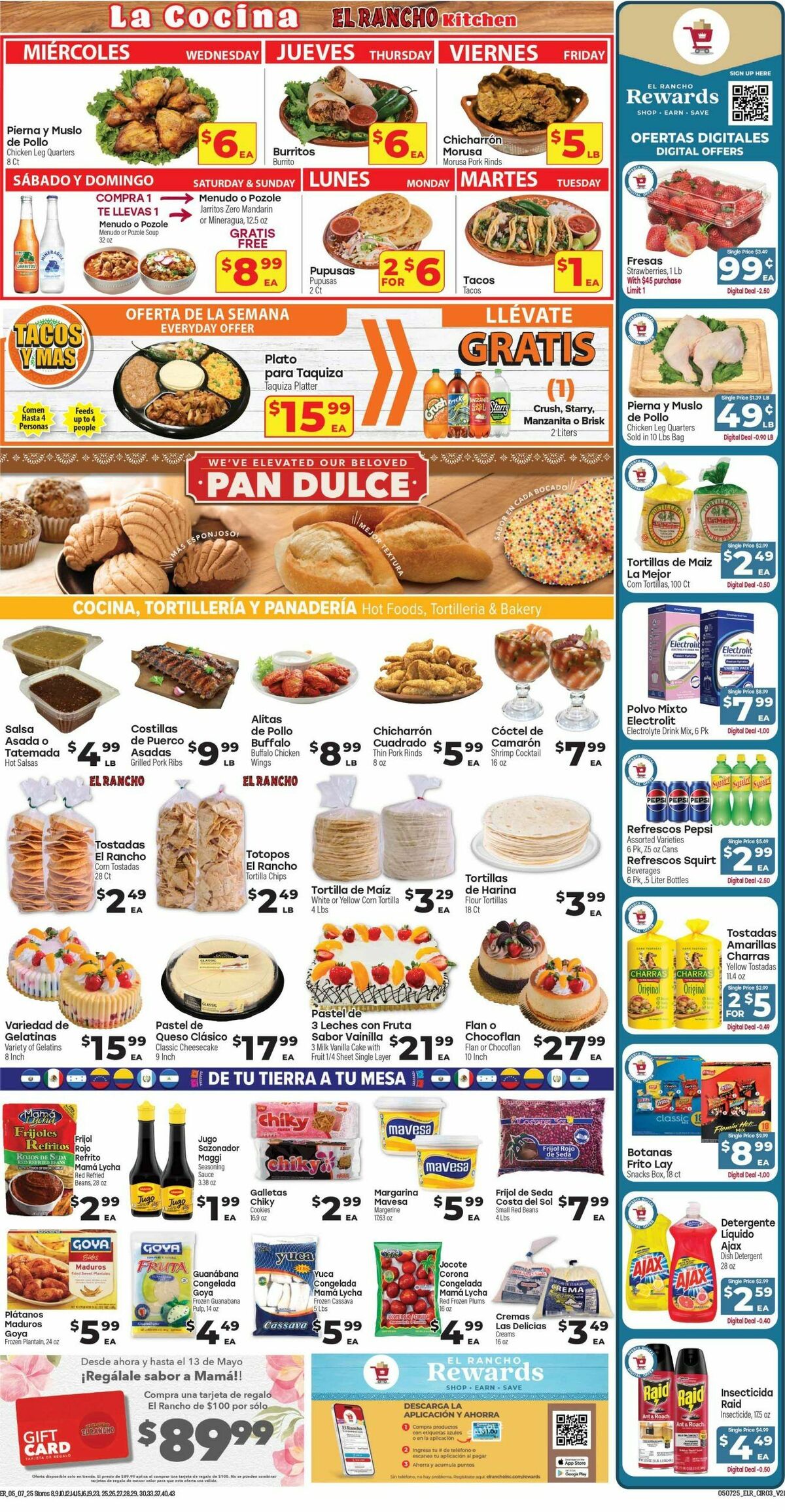 El Rancho Weekly Ad from May 7