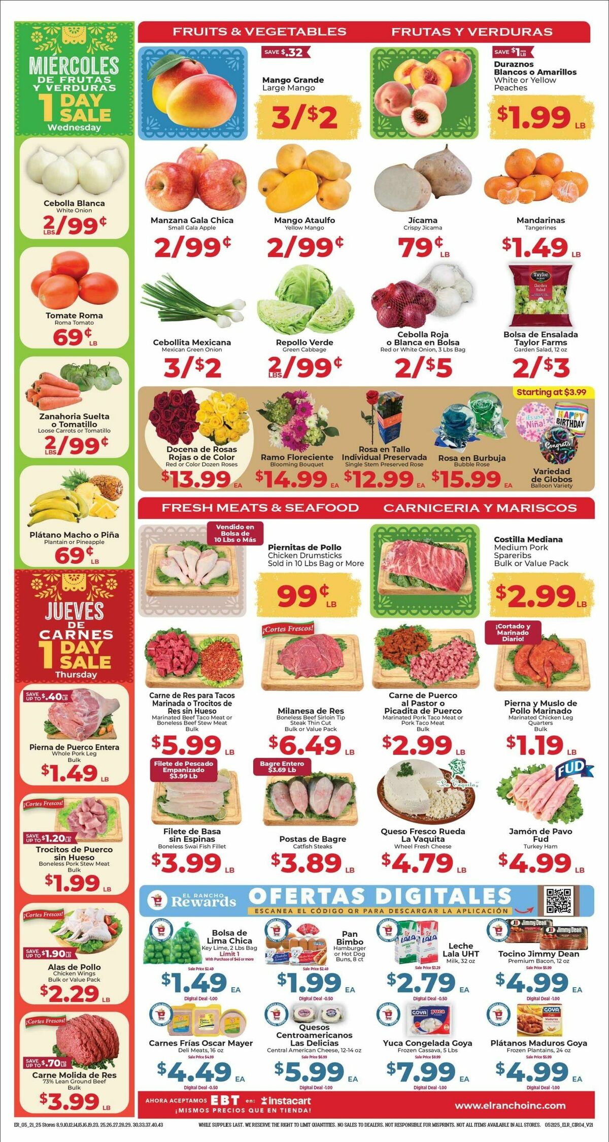 El Rancho Weekly Ad from May 21