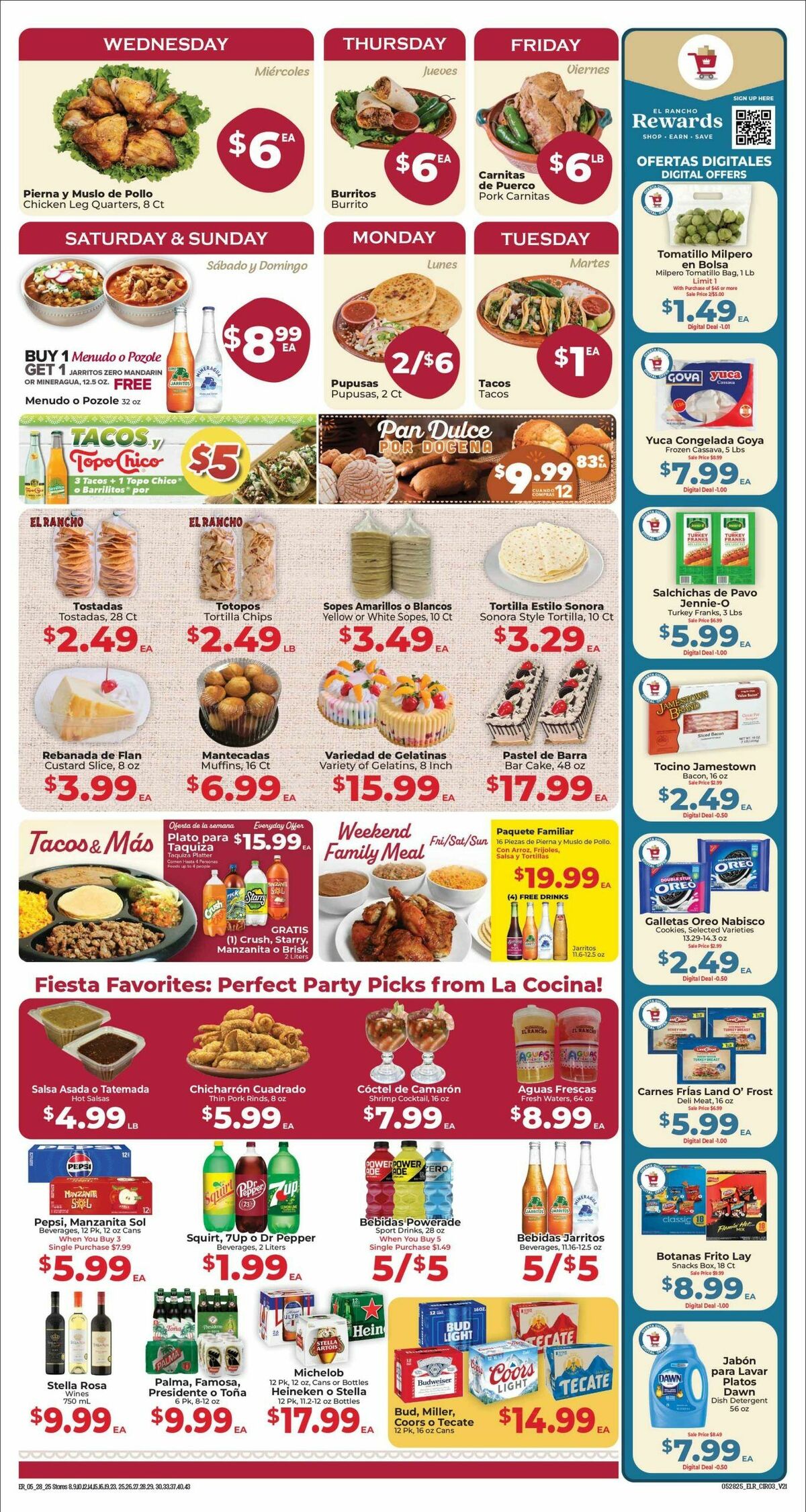 El Rancho Weekly Ad from May 28