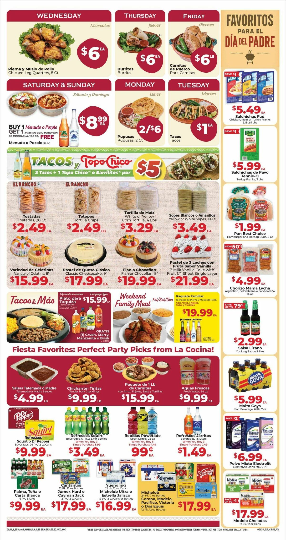 El Rancho Weekly Ad from June 11