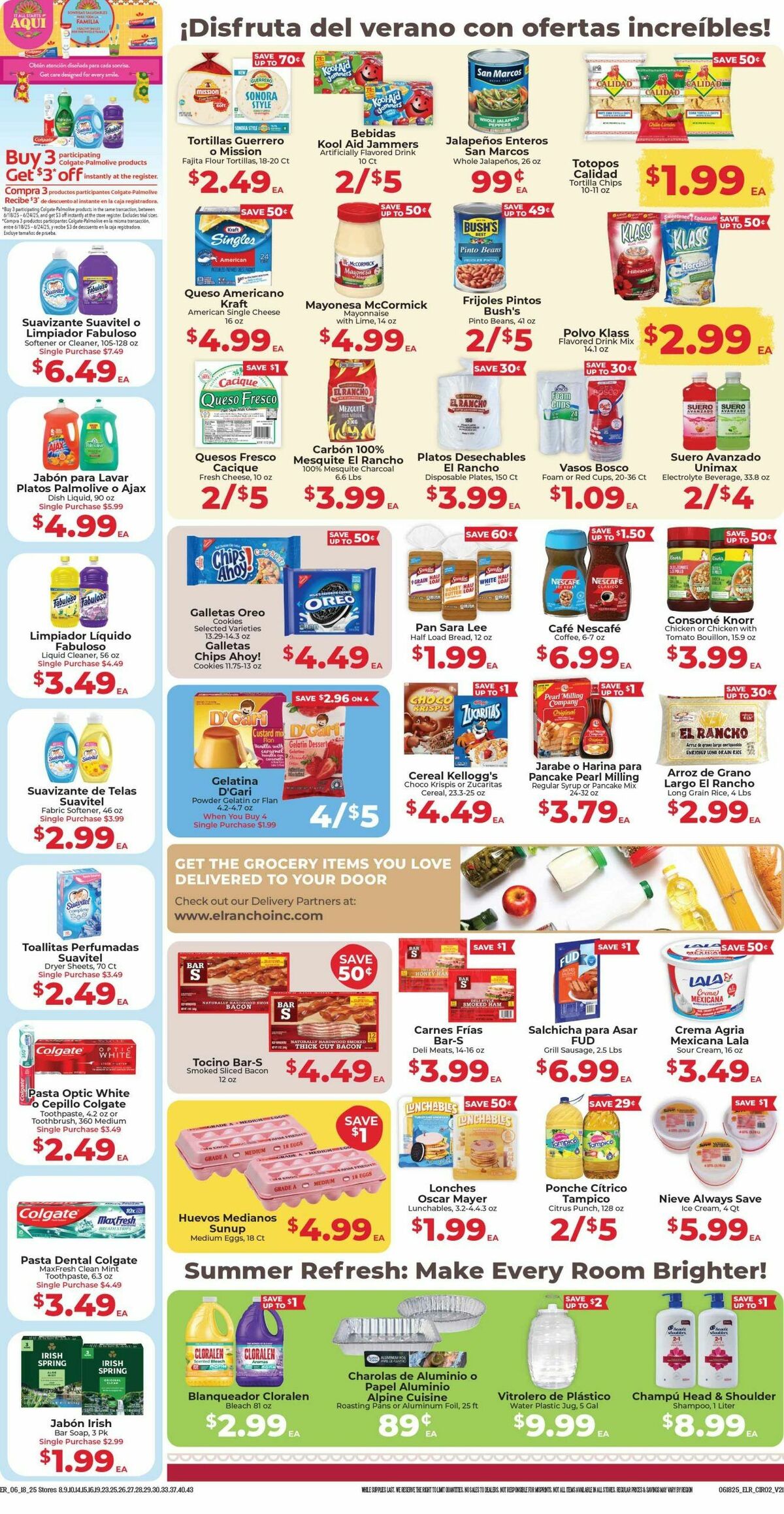 El Rancho Weekly Ad from June 18