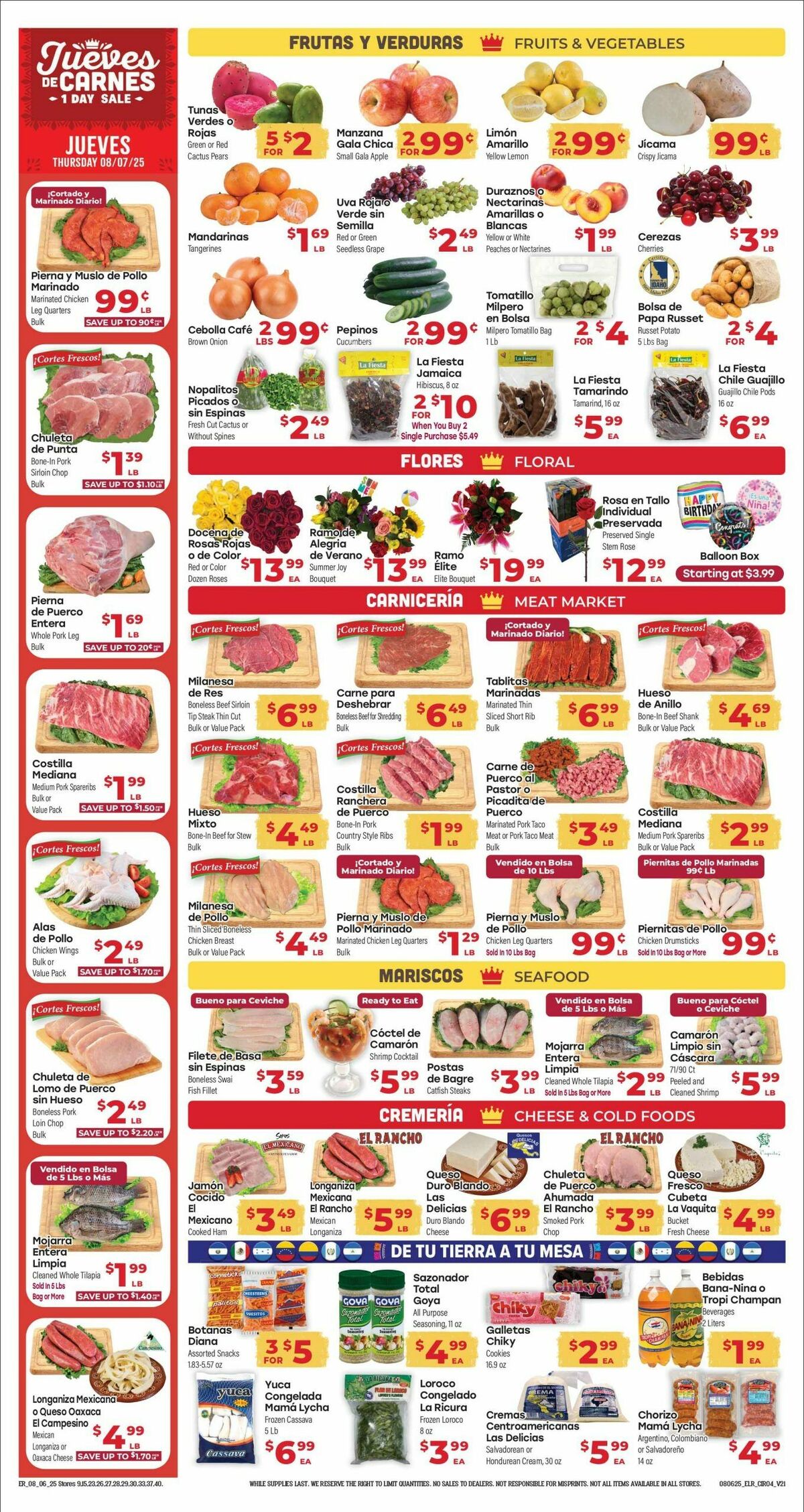 El Rancho Weekly Ad from August 6