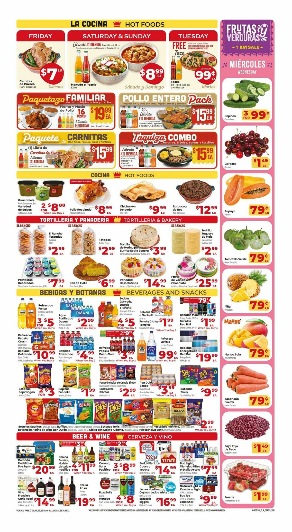 El Rancho Weekly Ad from May 6