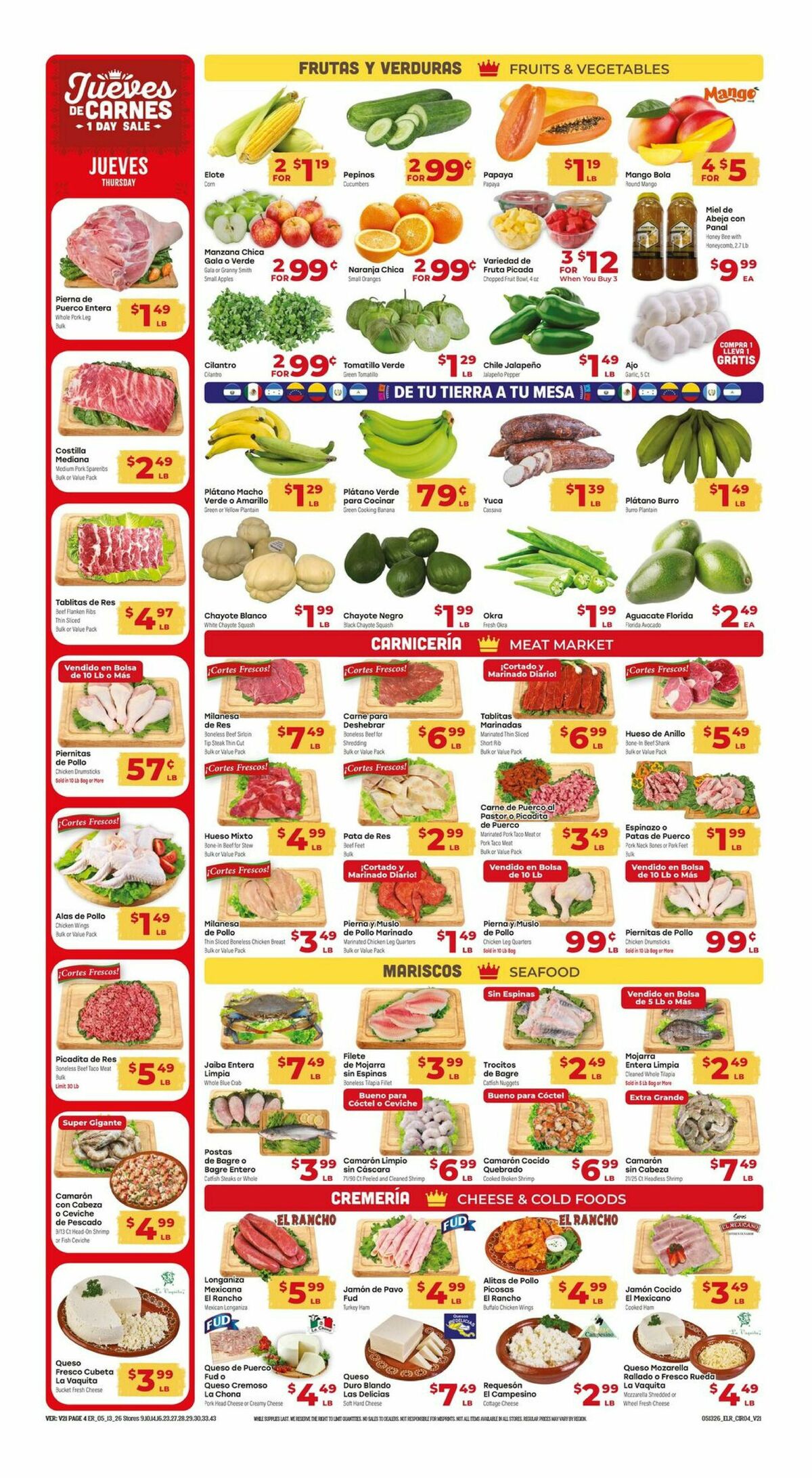El Rancho Weekly Ad from May 13