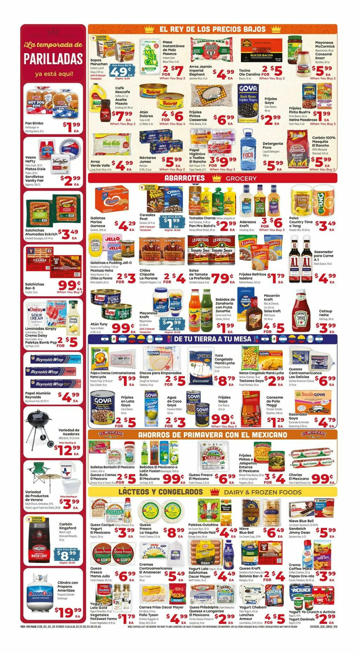 El Rancho Weekly Ad from May 20