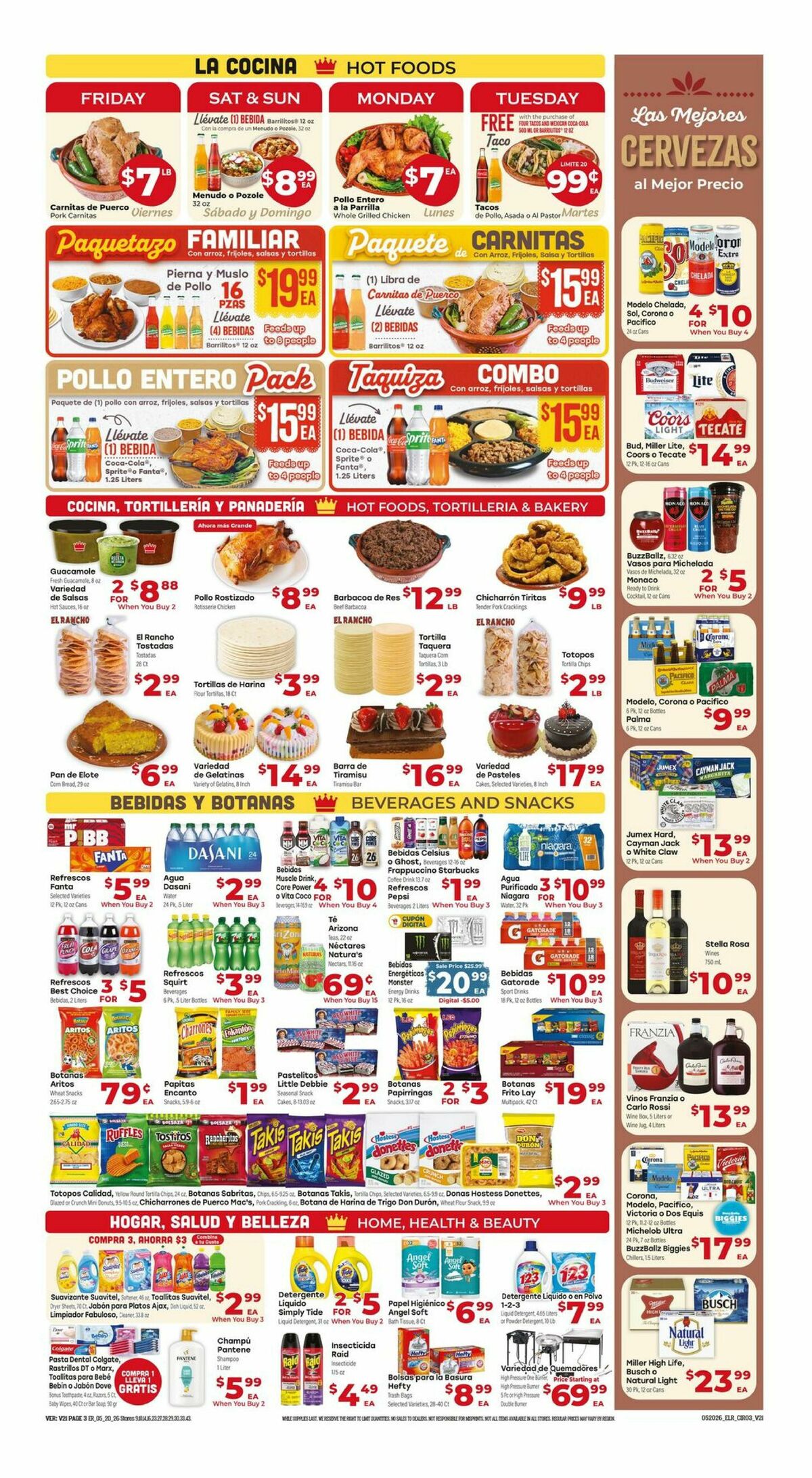 El Rancho Weekly Ad from May 20