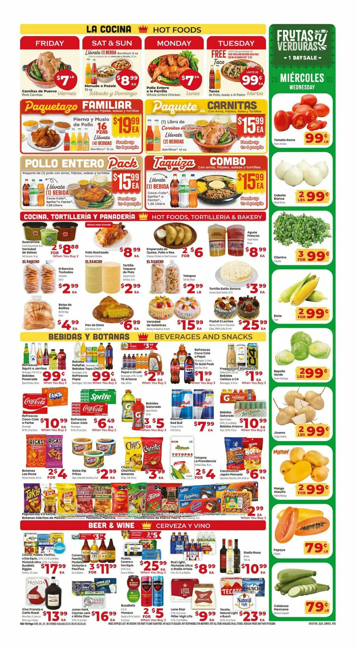 El Rancho Weekly Ad from May 27