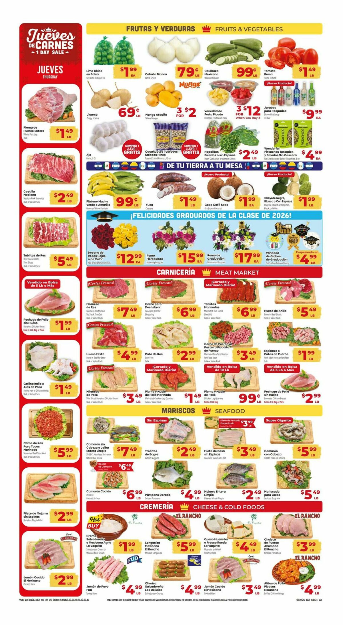 El Rancho Weekly Ad from May 27