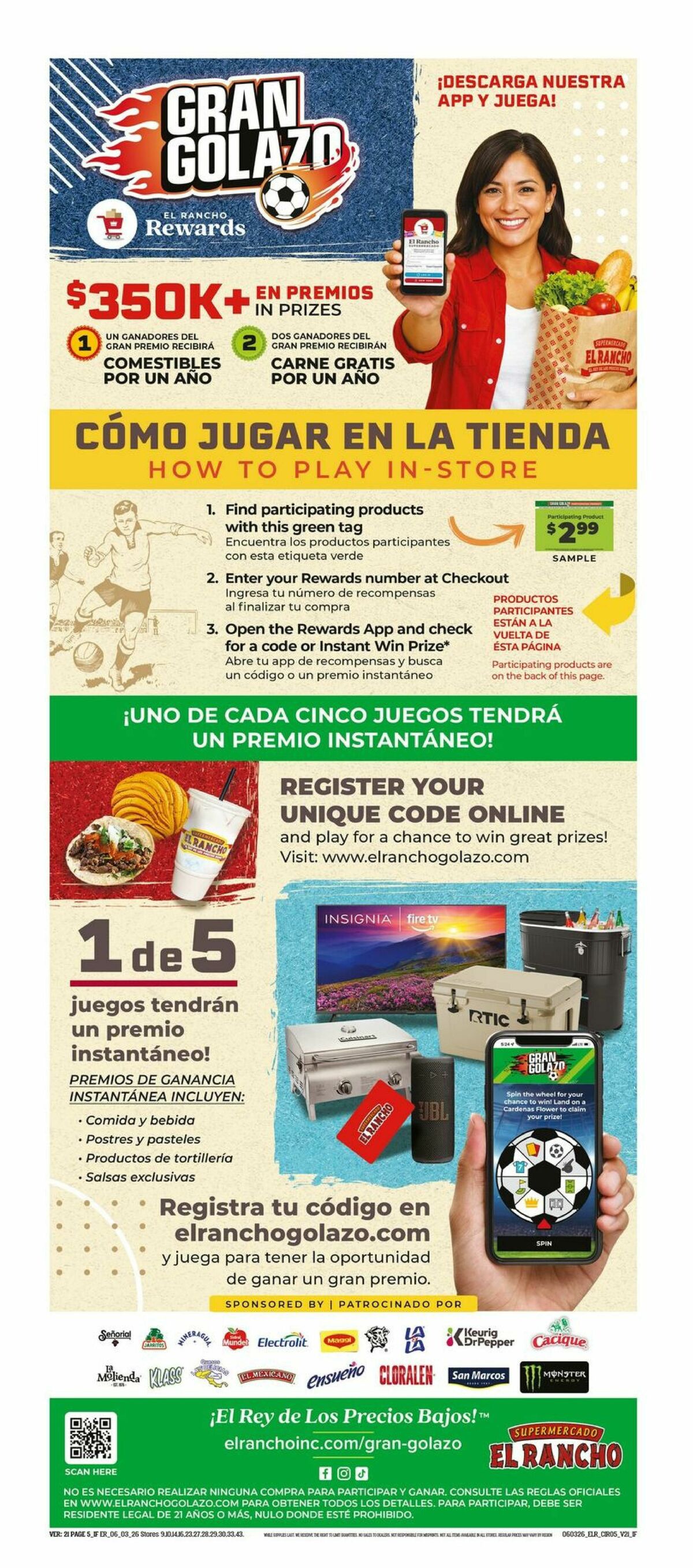 El Rancho Weekly Ad from June 3