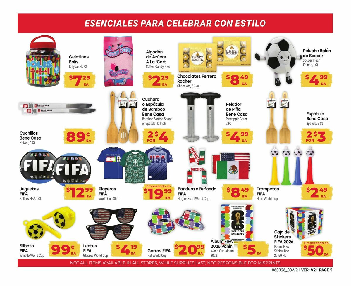 El Rancho Weekly Ad from June 3