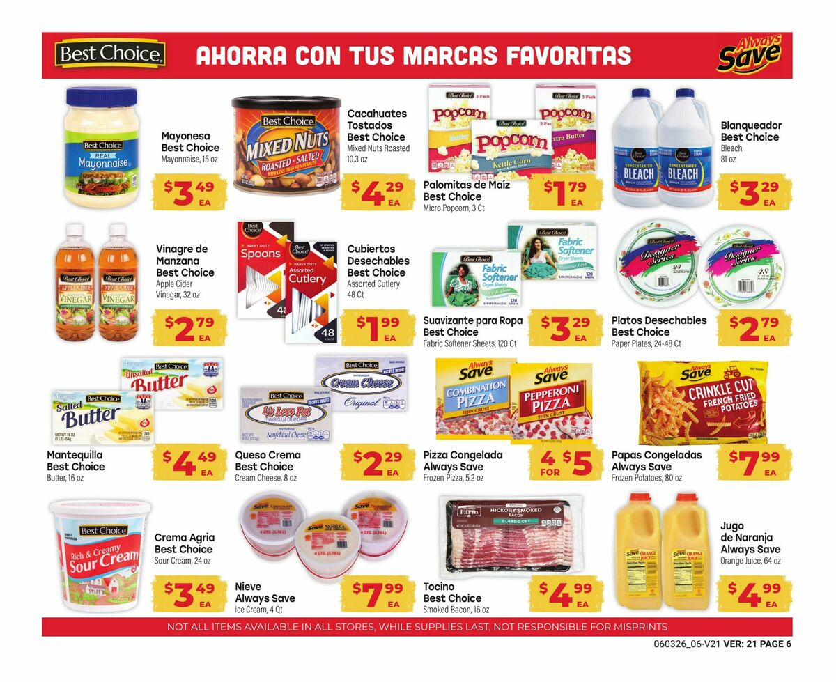 El Rancho Weekly Ad from June 3