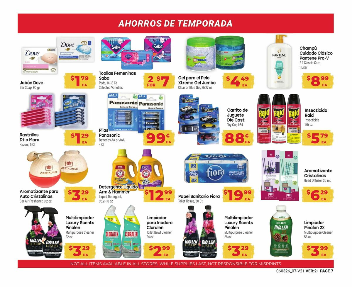 El Rancho Weekly Ad from June 3