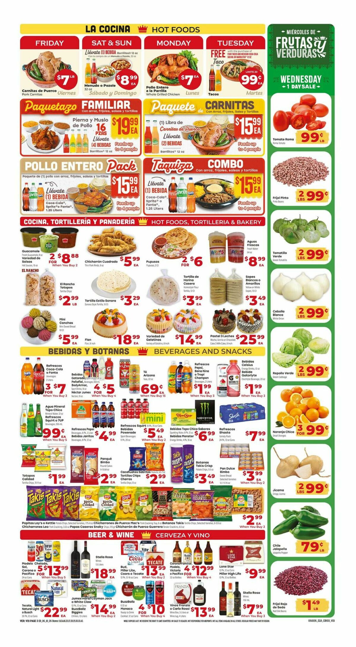 El Rancho Weekly Ad from June 10