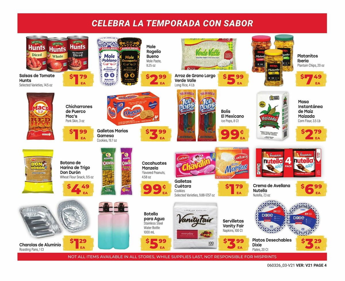 El Rancho Weekly Ad from June 3