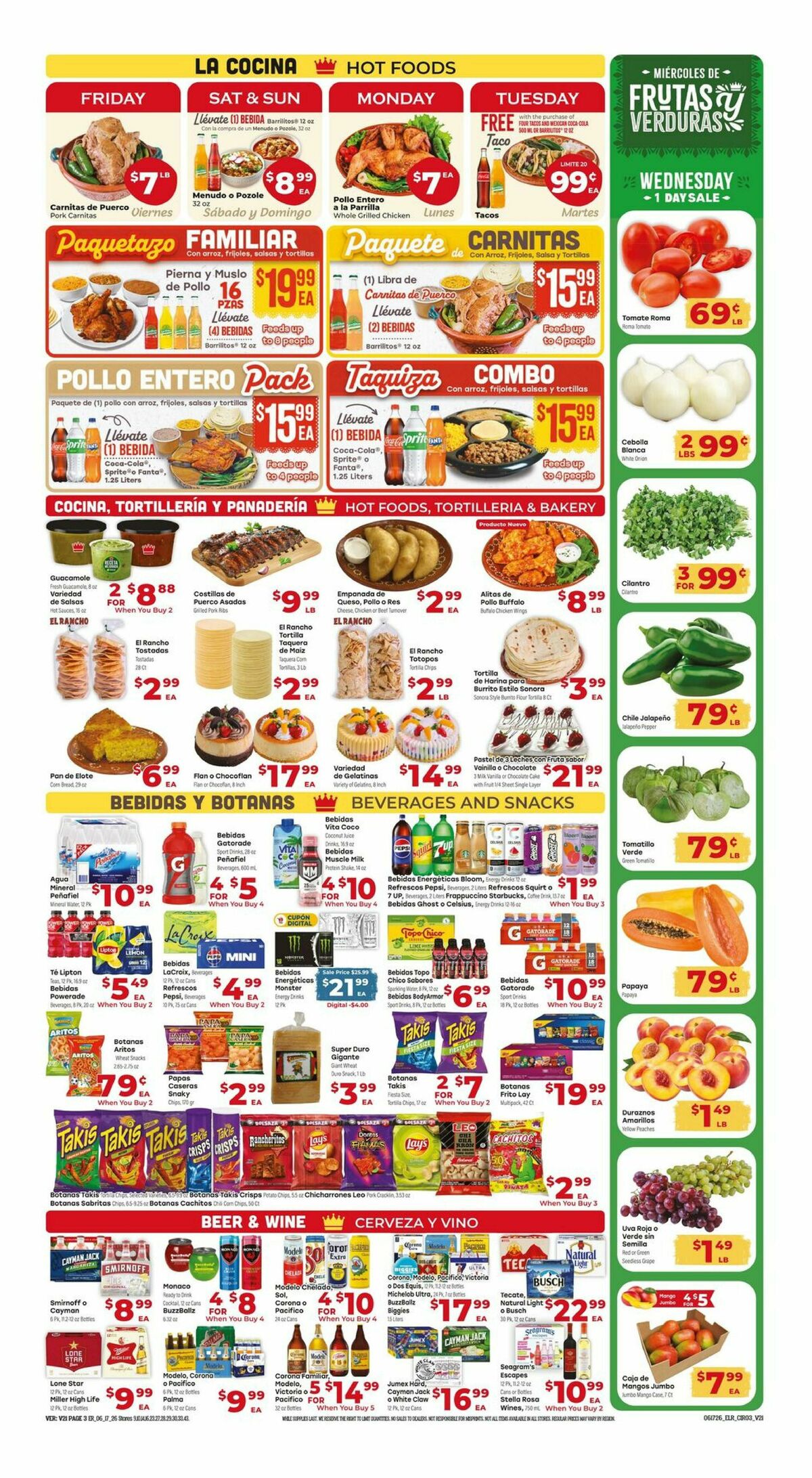 El Rancho Weekly Ad from June 17