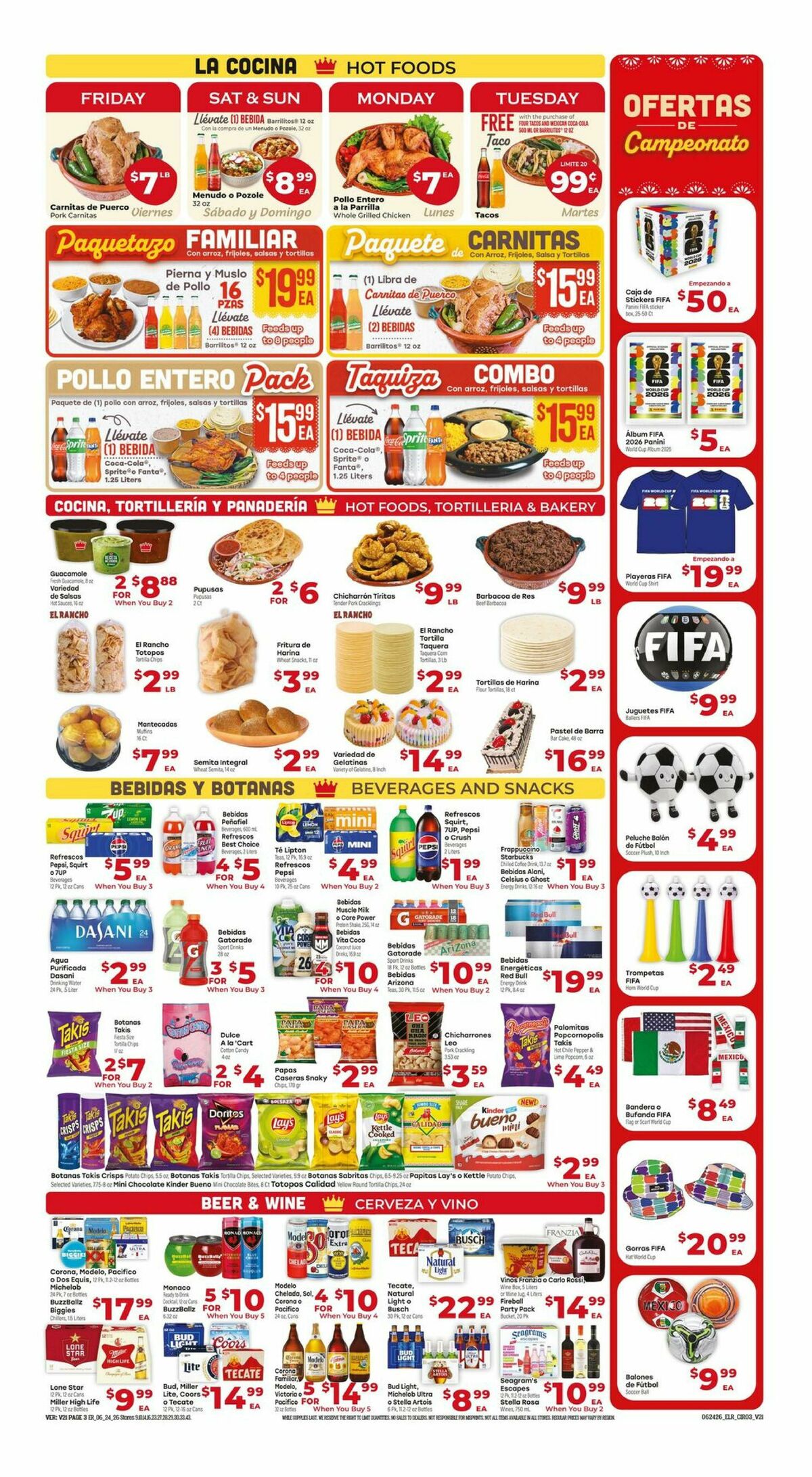 El Rancho Weekly Ad from June 24