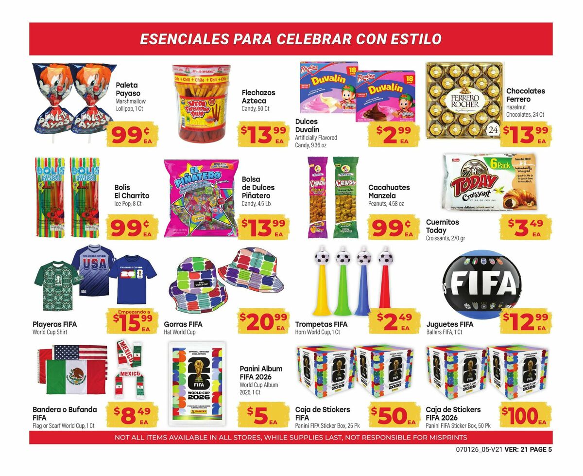 El Rancho Weekly Ad from July 1