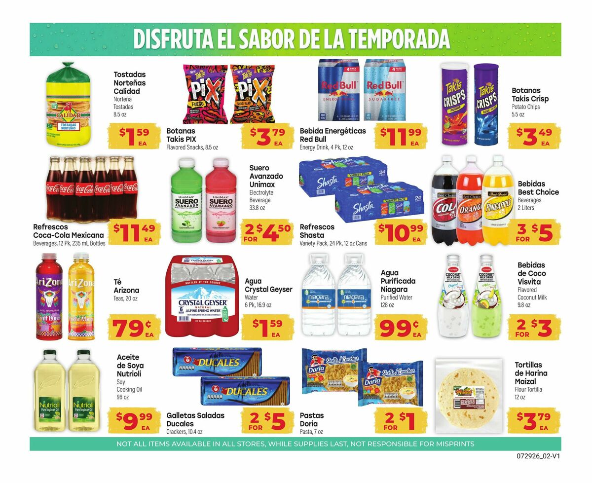 El Rancho Weekly Ad from July 29