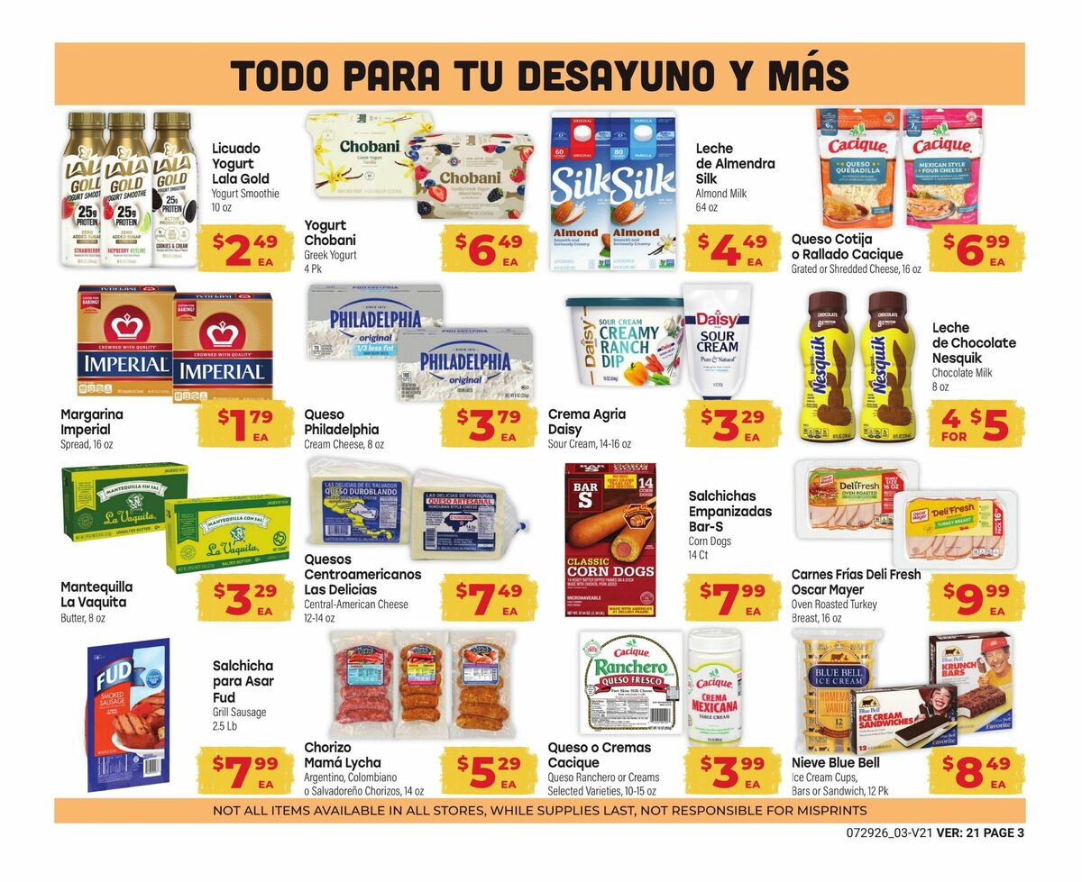 El Rancho Weekly Ad from July 29