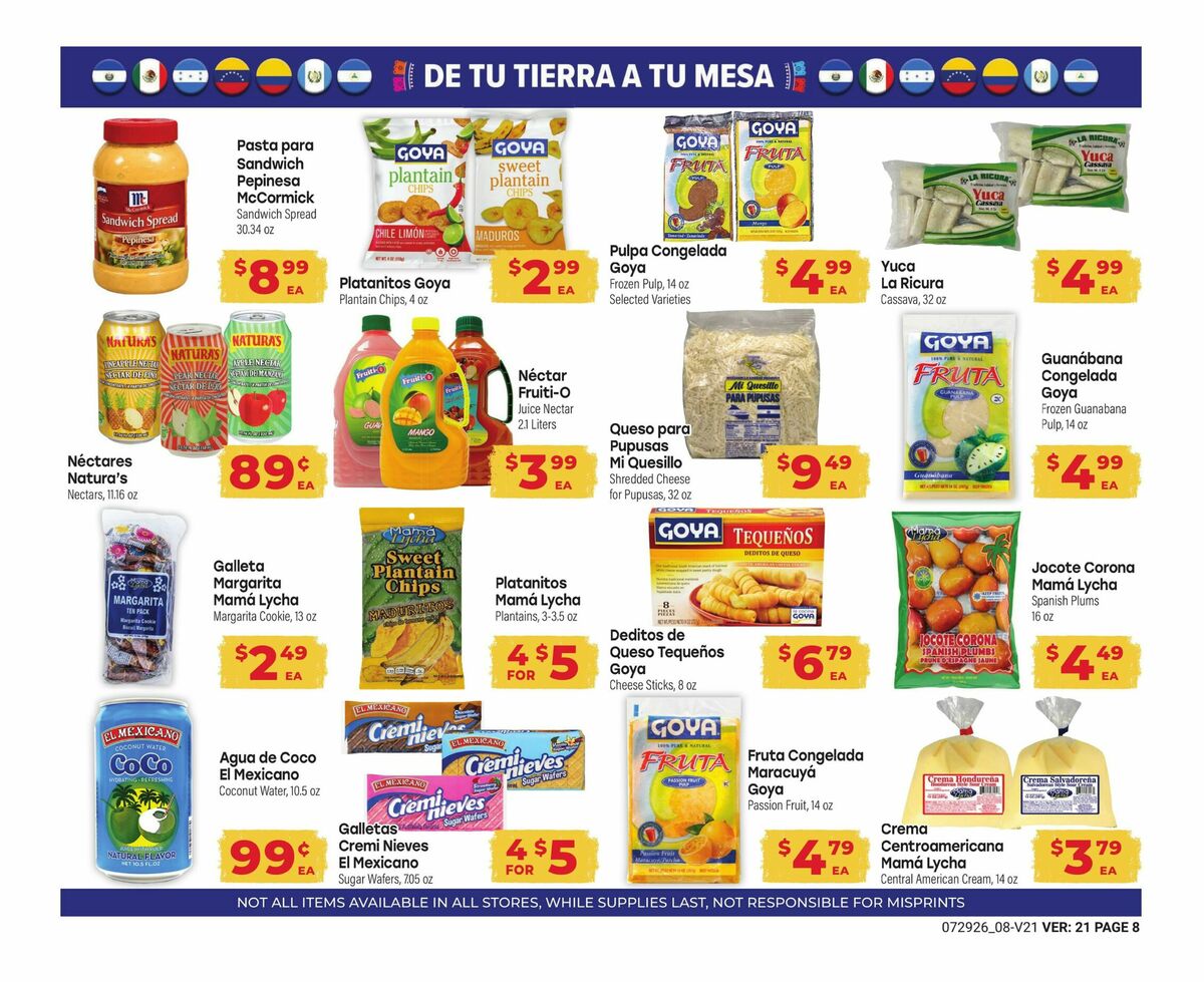 El Rancho Weekly Ad from July 29
