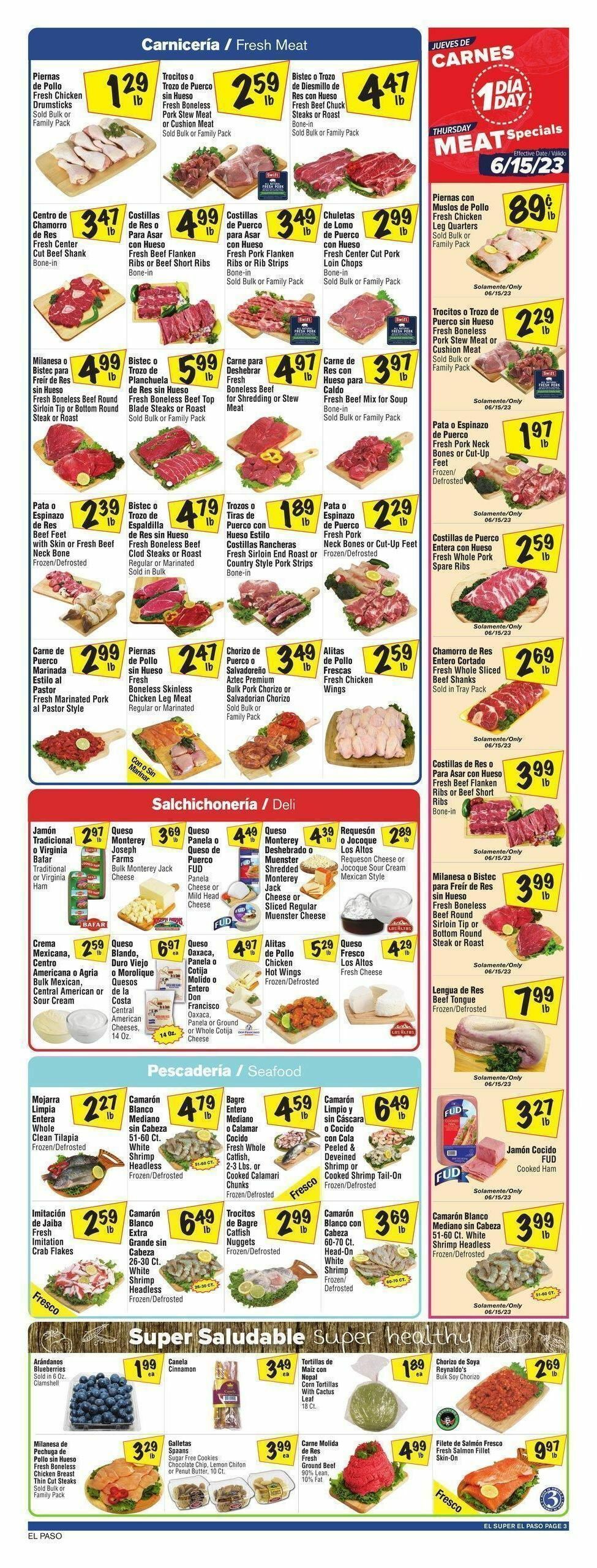 El Super Markets Weekly Ad from June 14