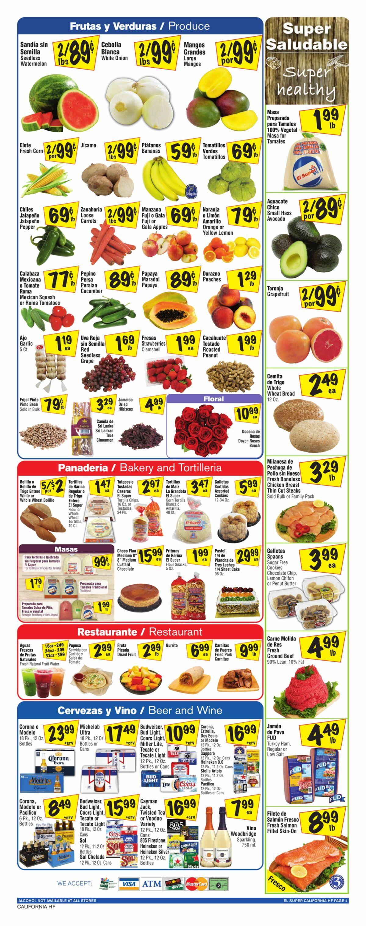 El Super Markets Weekly Ad from June 21