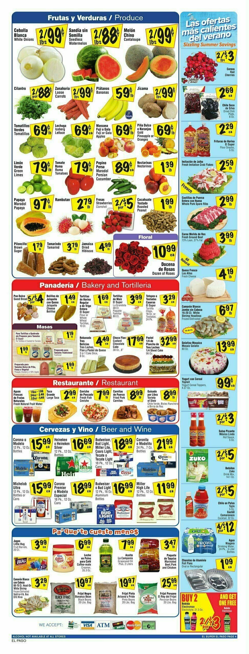 El Super Markets Weekly Ad from July 12