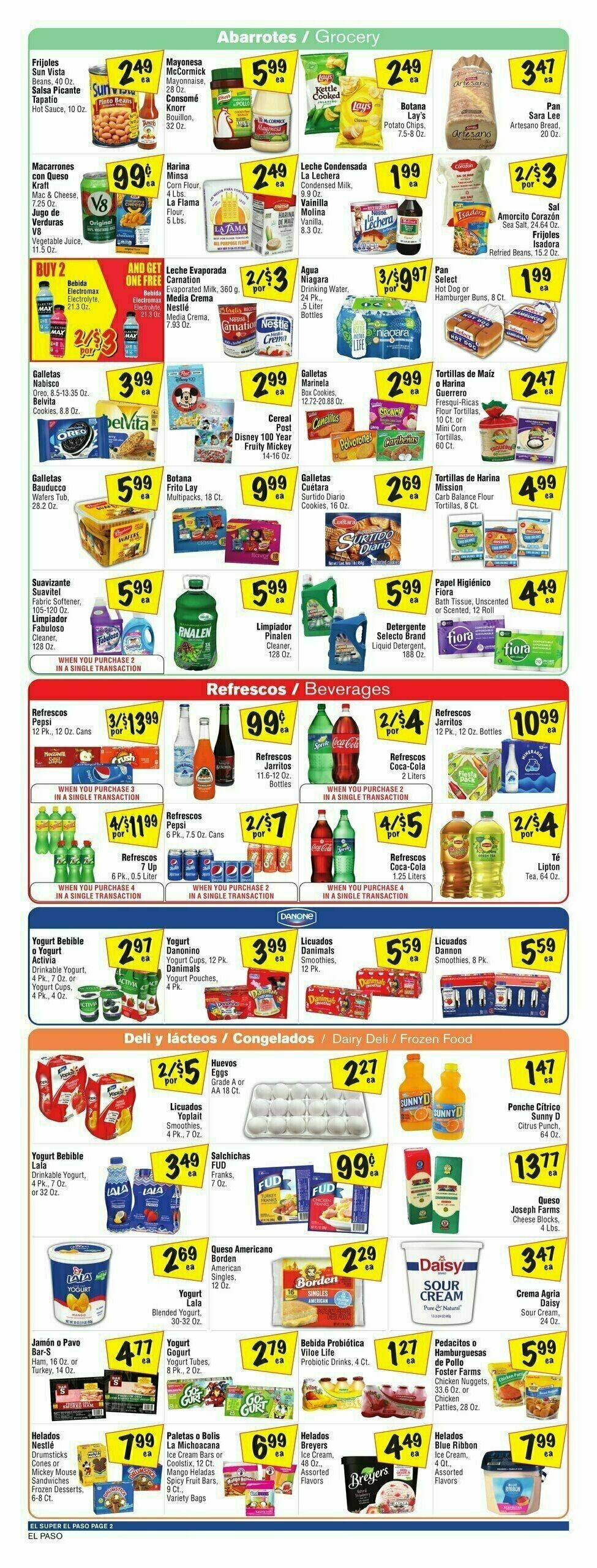 El Super Markets Weekly Ad from August 16